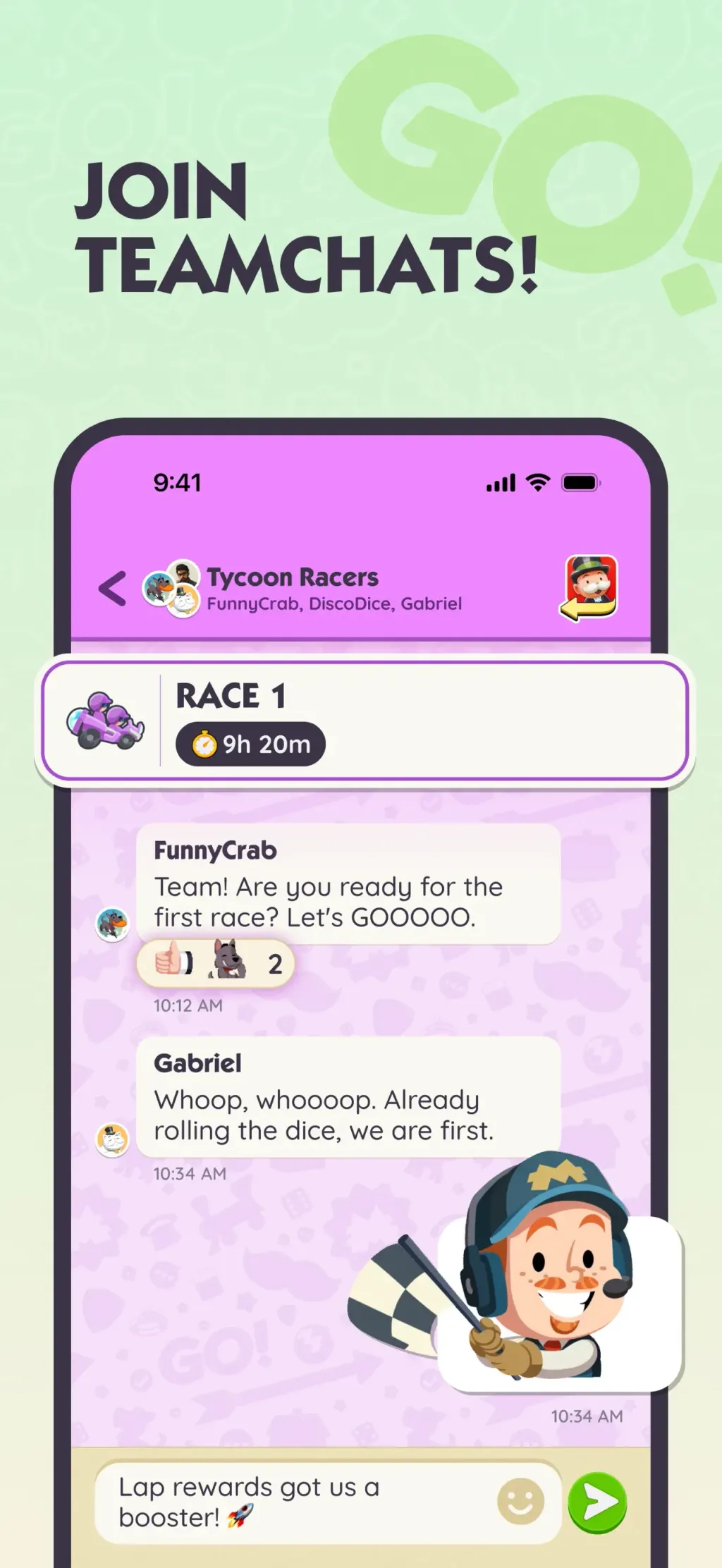 MONOPOLY GO!Chat App Store screenshot 4