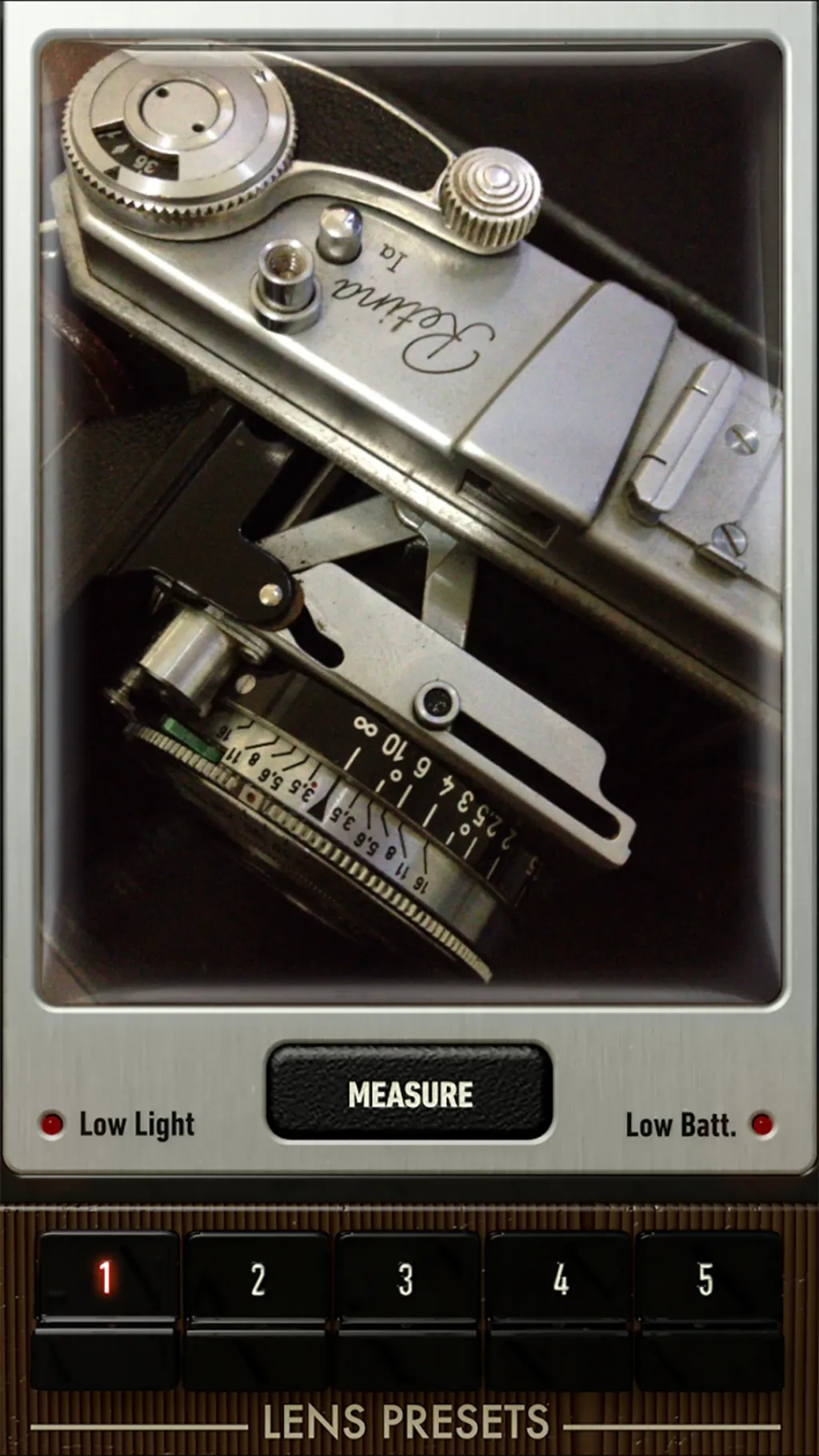 myLightMeter PRO App Store screenshot 3