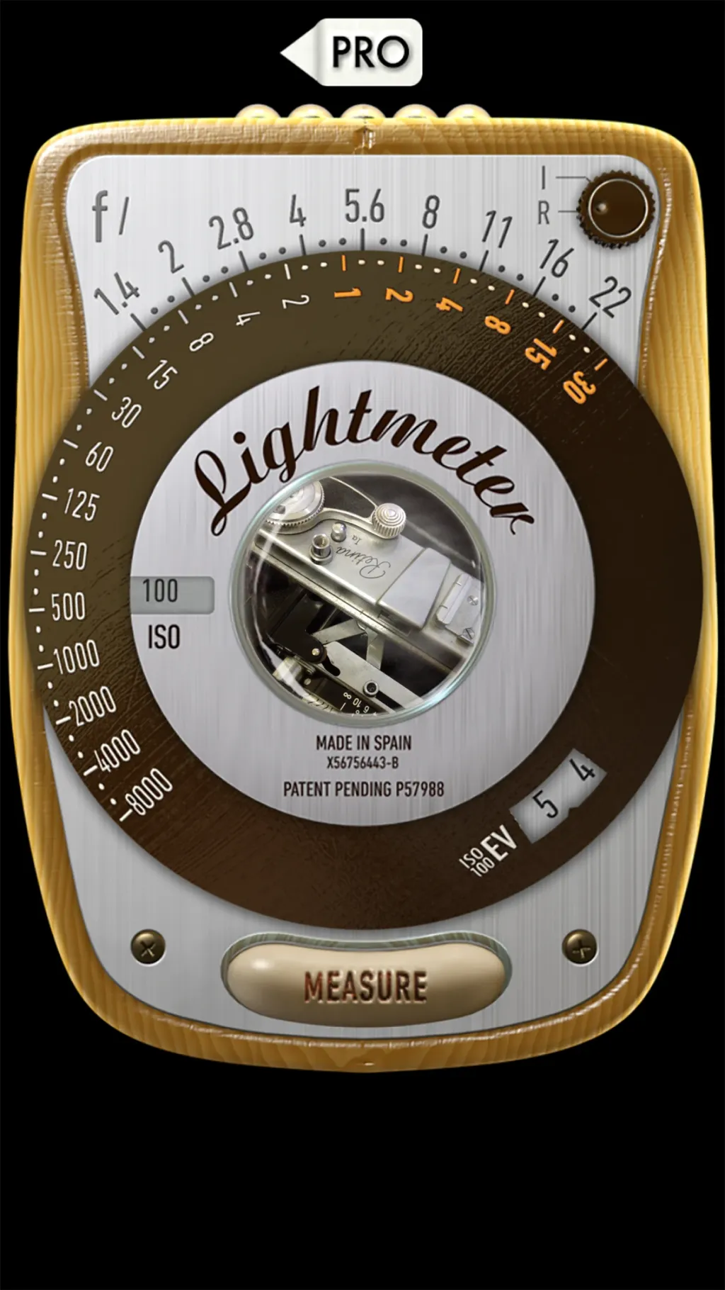 myLightMeter PRO App Store screenshot 4