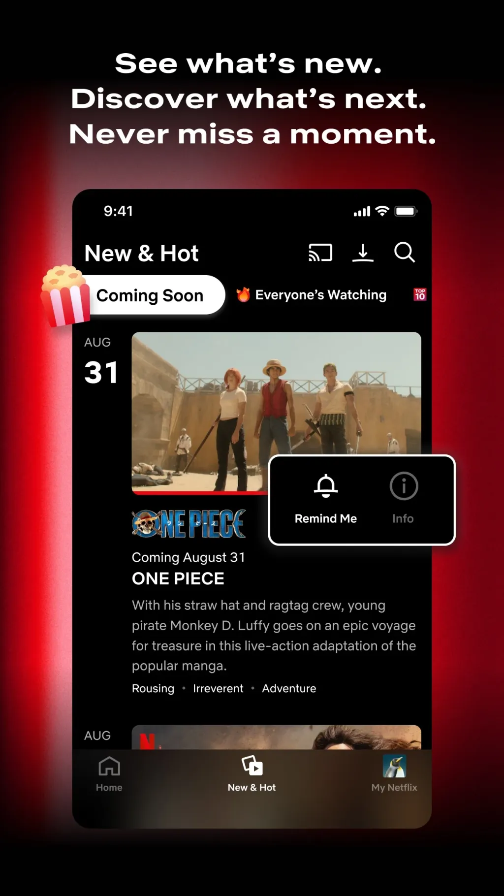 Netflix App Store screenshot 1