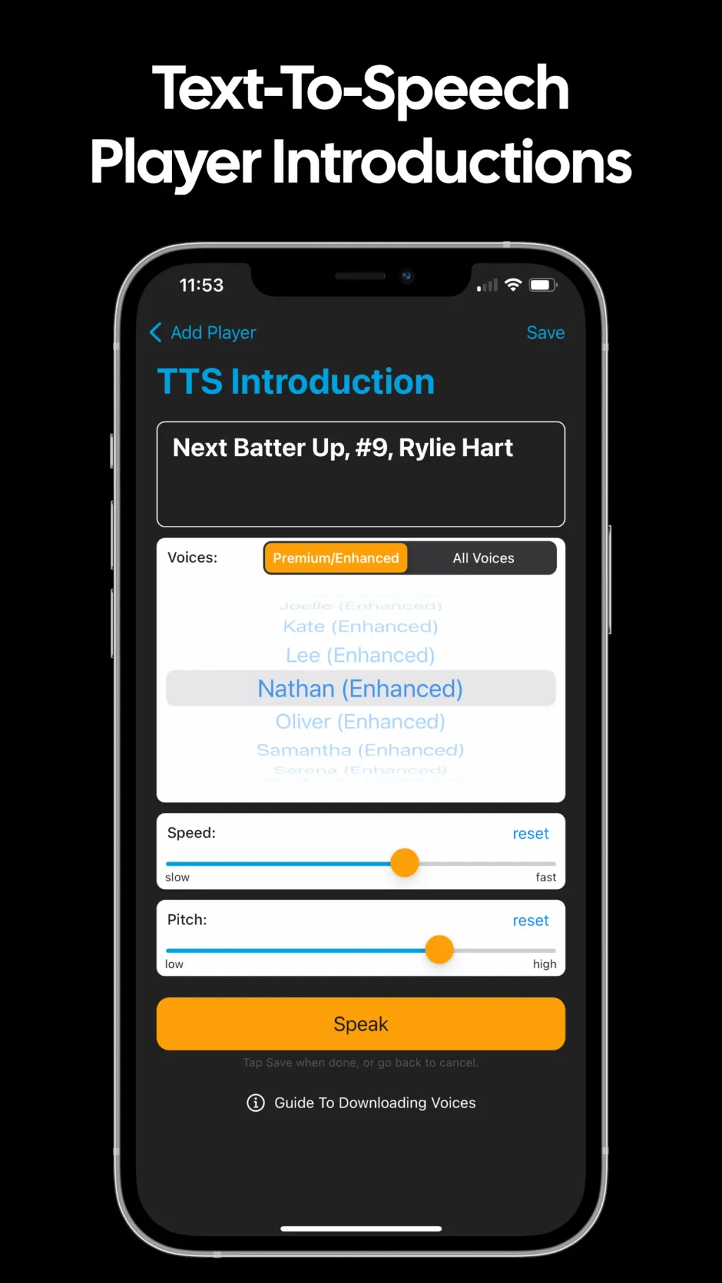 Next Batter Up: Walk-Up Music App Store screenshot 6