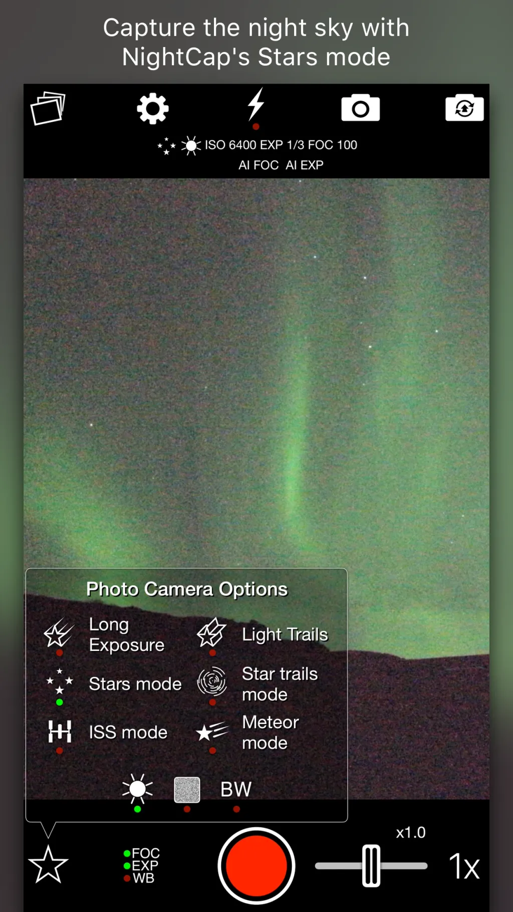 NightCap Camera App Store screenshot 3