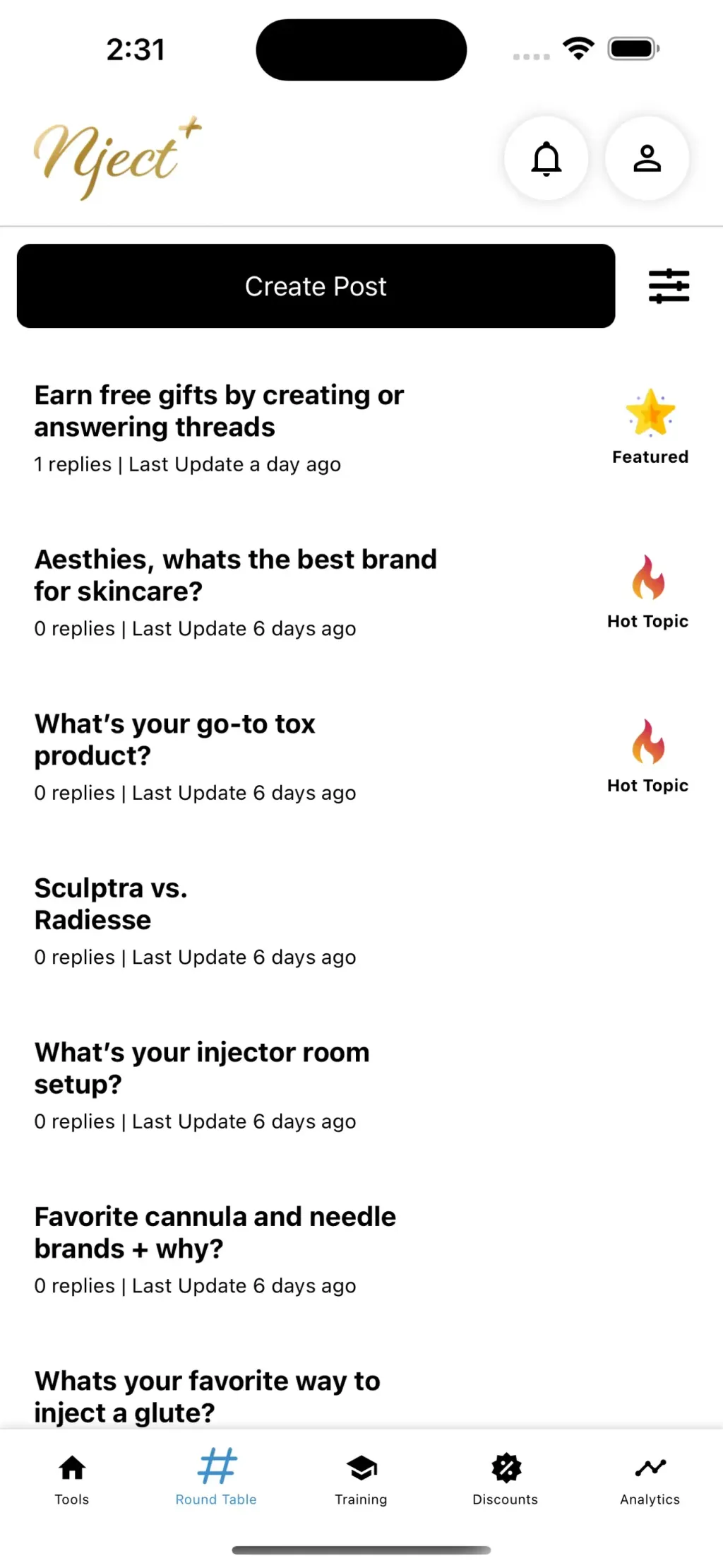 Nject App Store screenshot 5