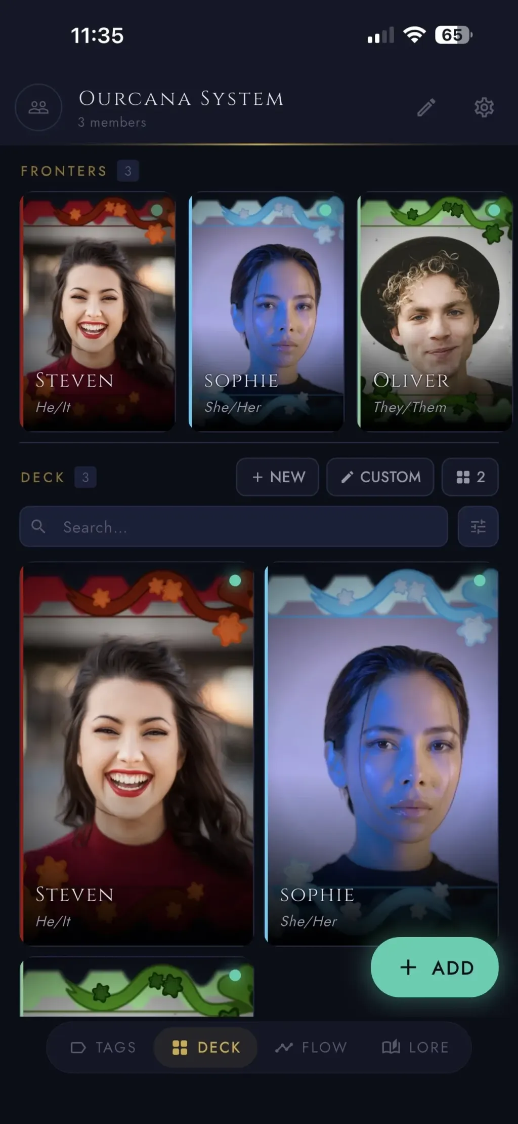 Ourcana App Store screenshot 2