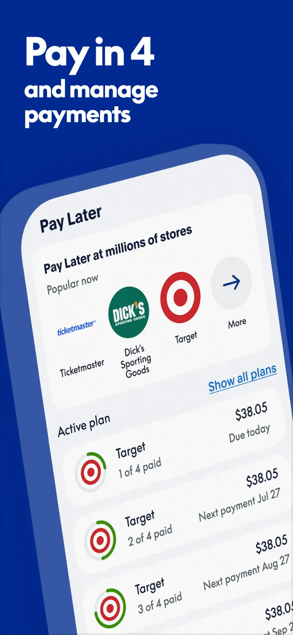 PayPal - Pay, Send, Save App Store screenshot 4