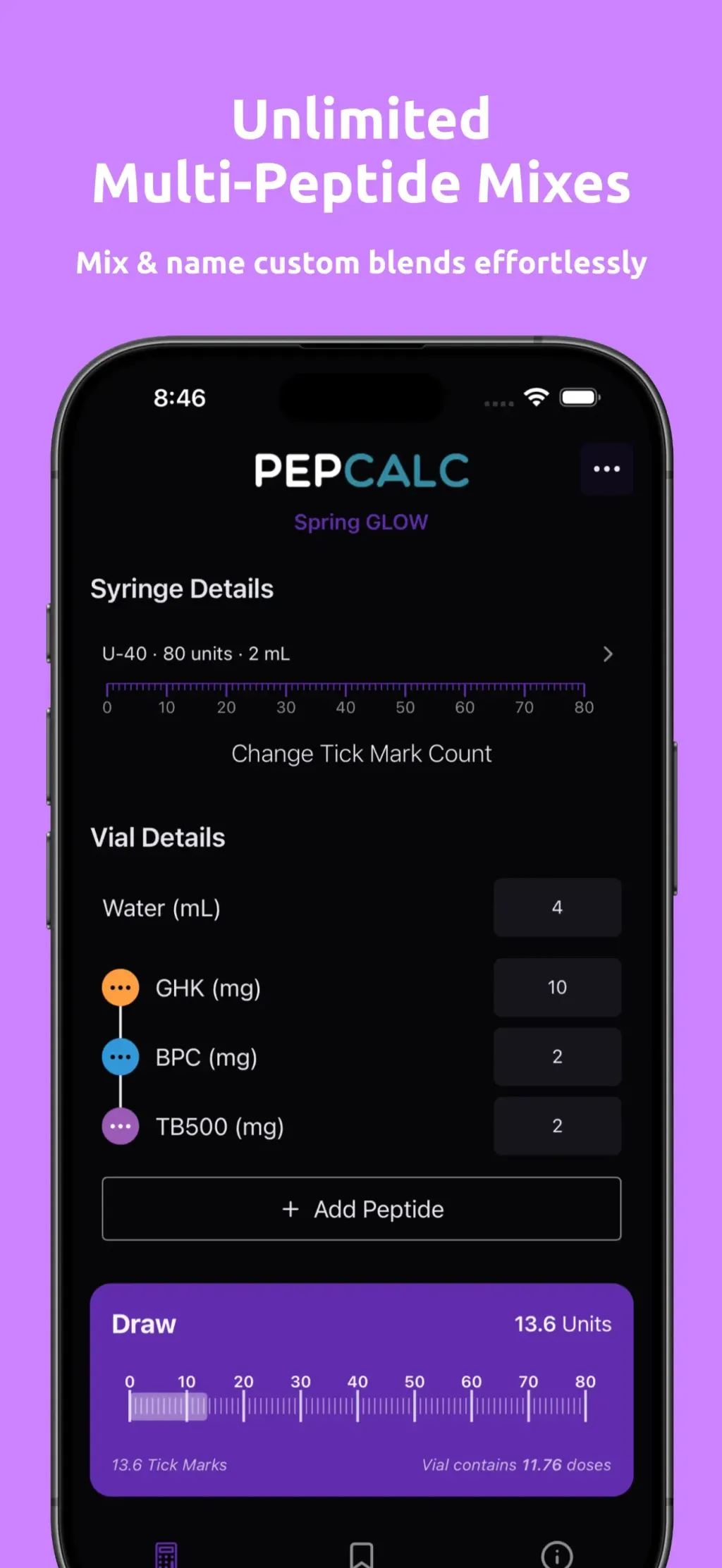 PepCalc: Peptide Calculator screenshot 3