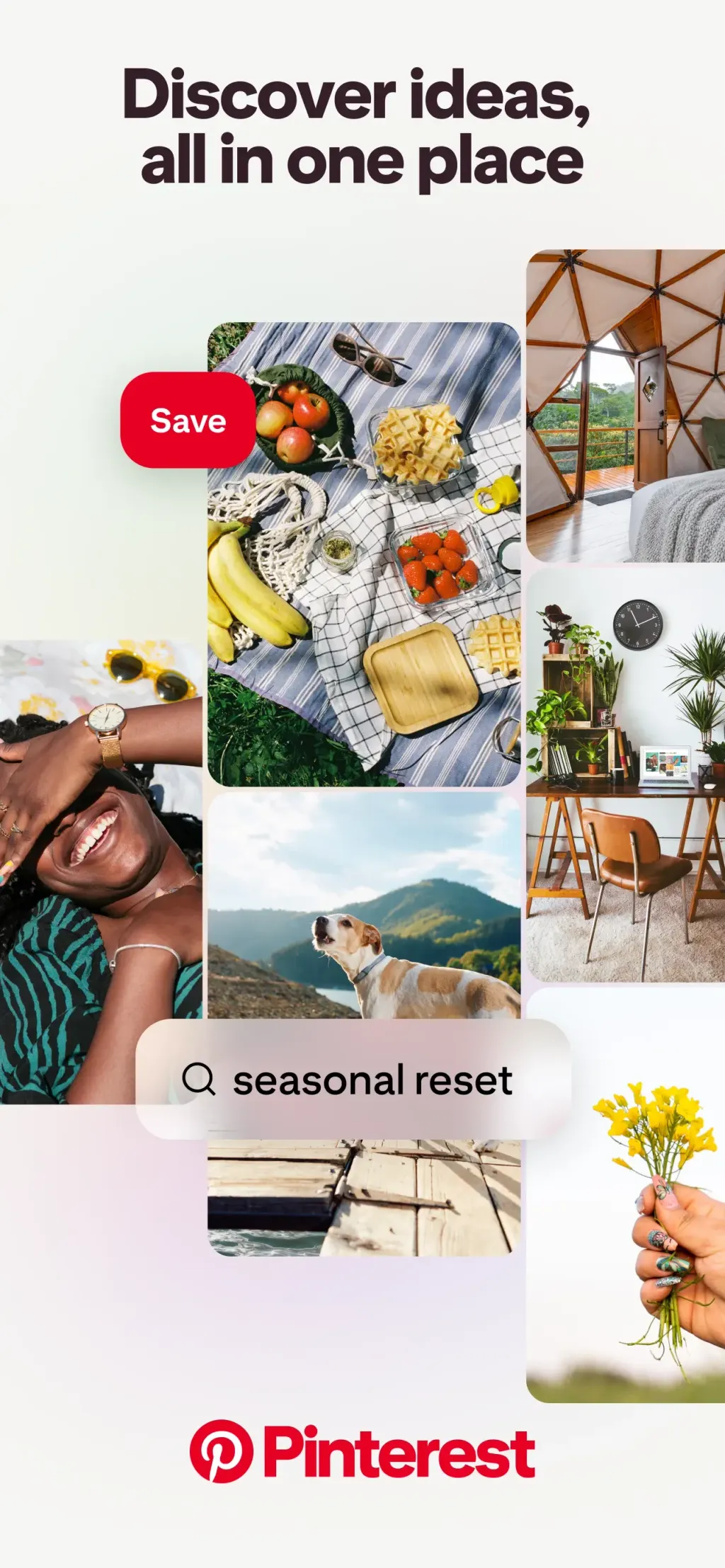 Pinterest App Store screenshot 1
