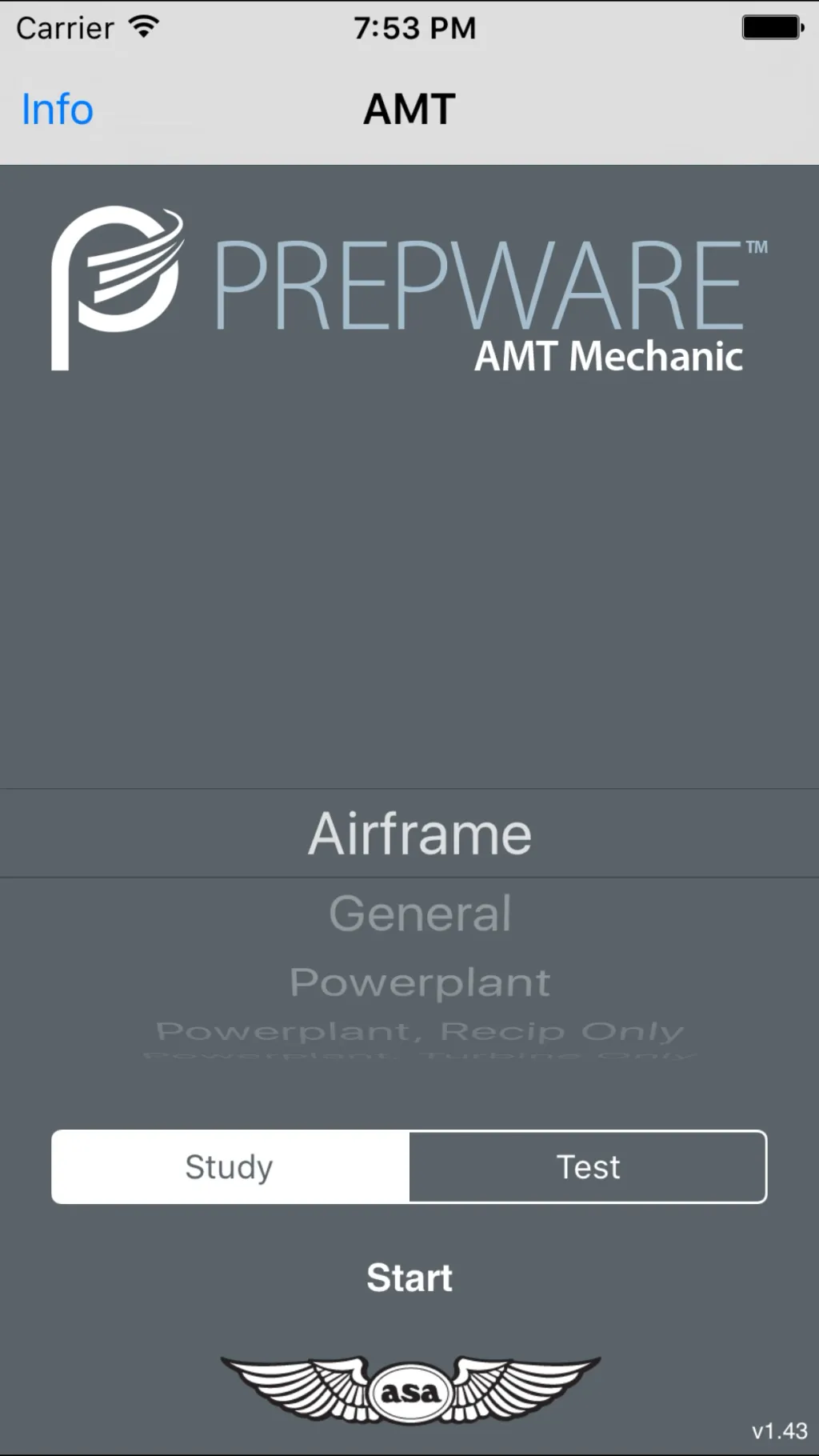 Prepware Aviation Maintenance screenshot 1