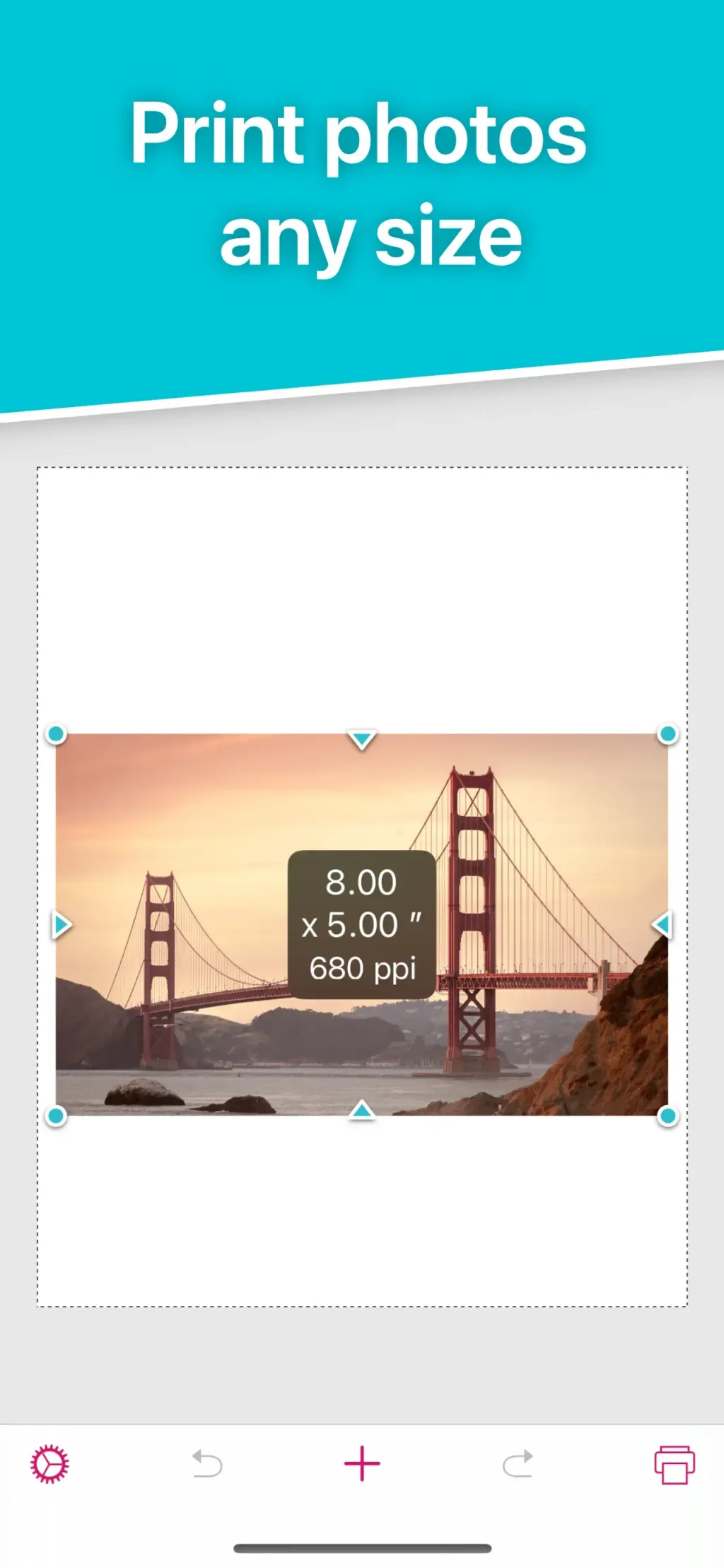 Print to Size App Store screenshot 1