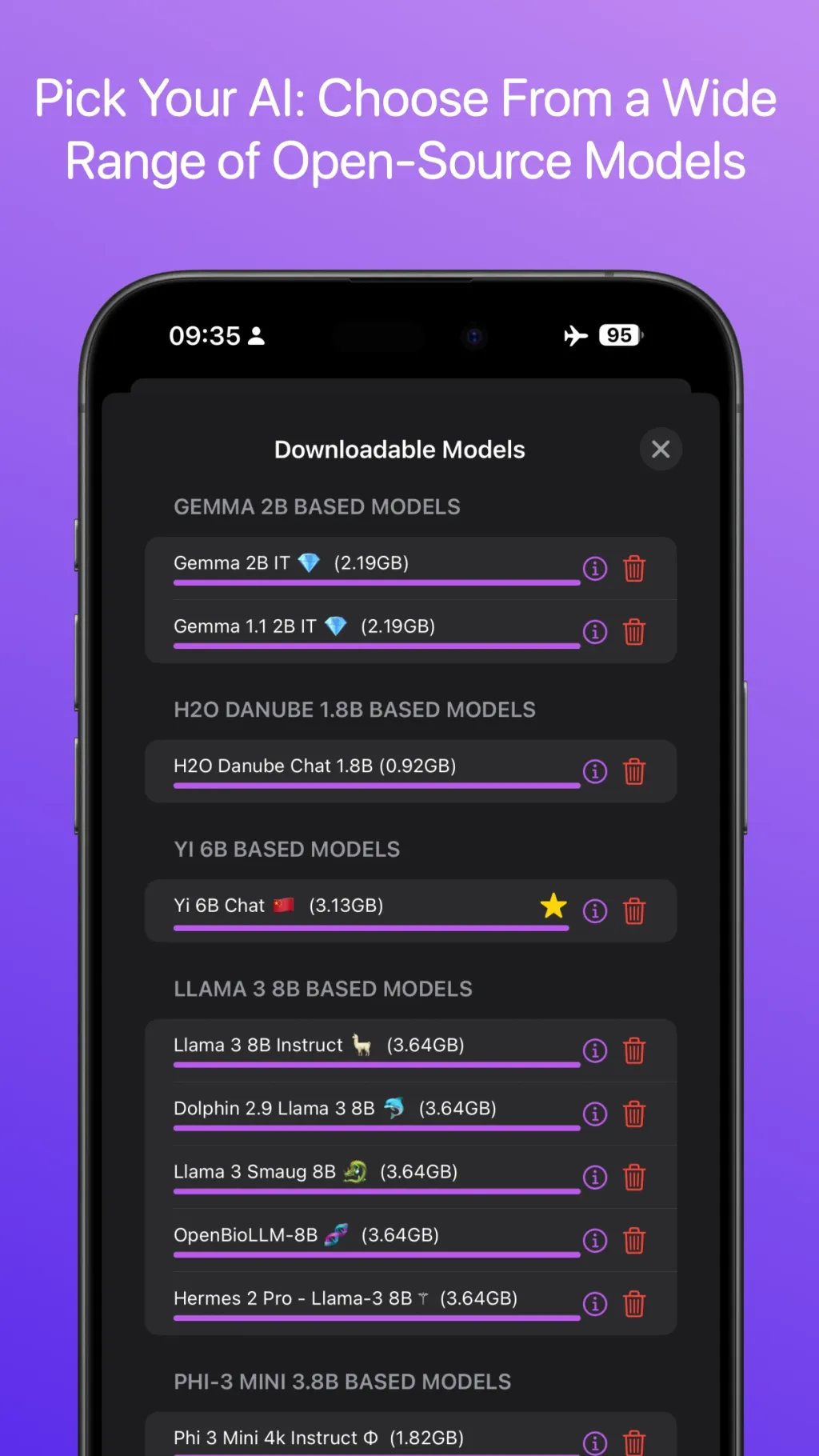 Private LLM - Local AI Chat App Store screenshot 2