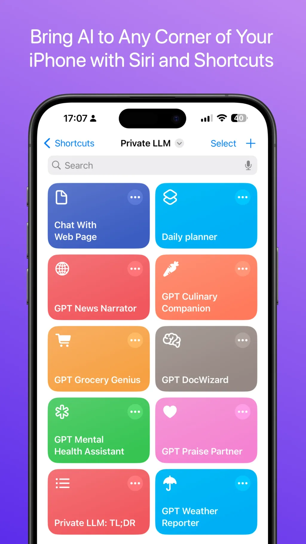 Private LLM - Local AI Chat App Store screenshot 3
