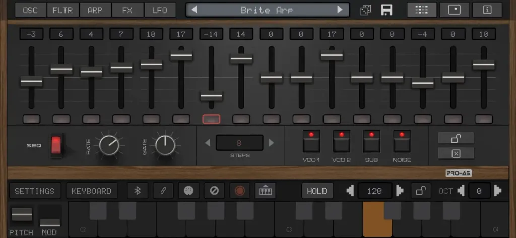 Pro-A5 Synth + AUv3 App Store screenshot 10