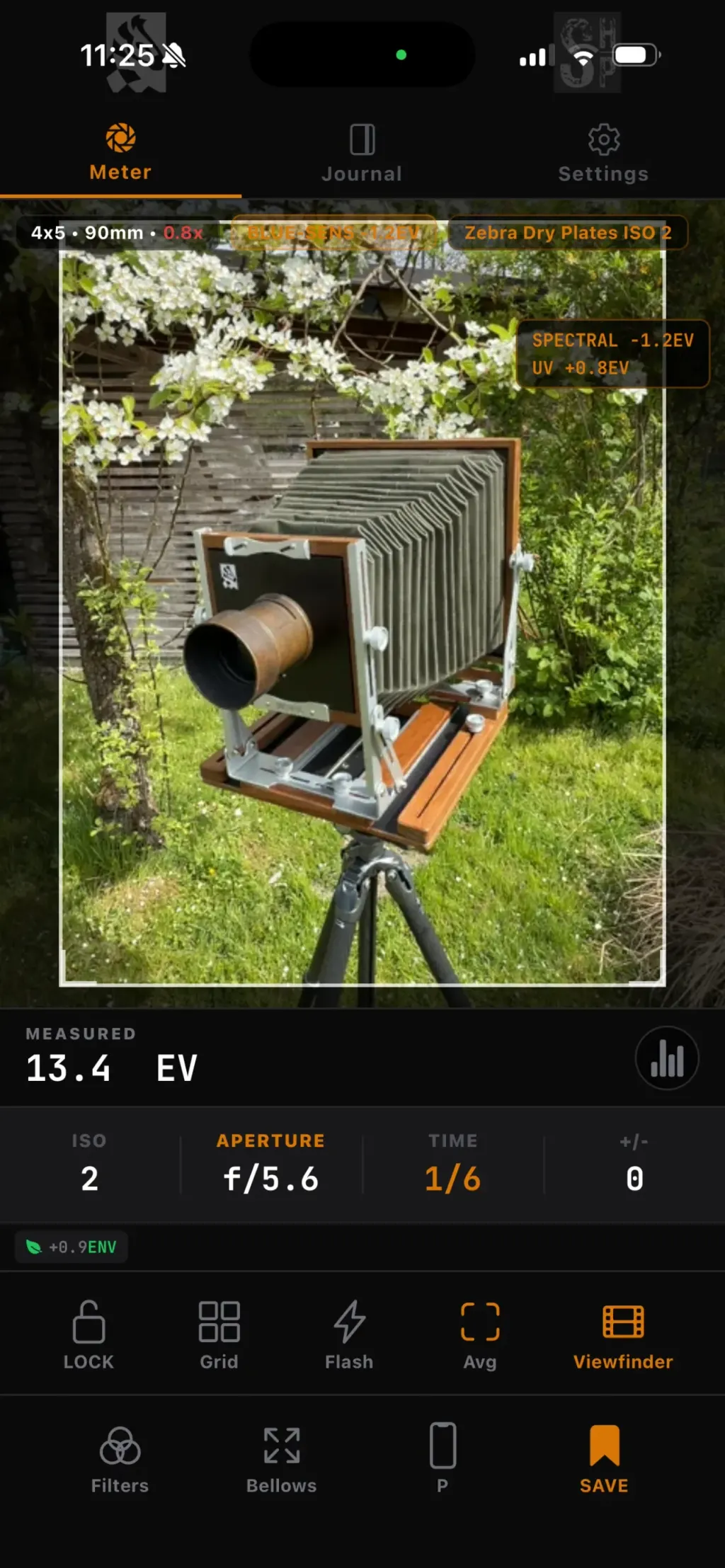 ProFilm Meter App Store screenshot 1
