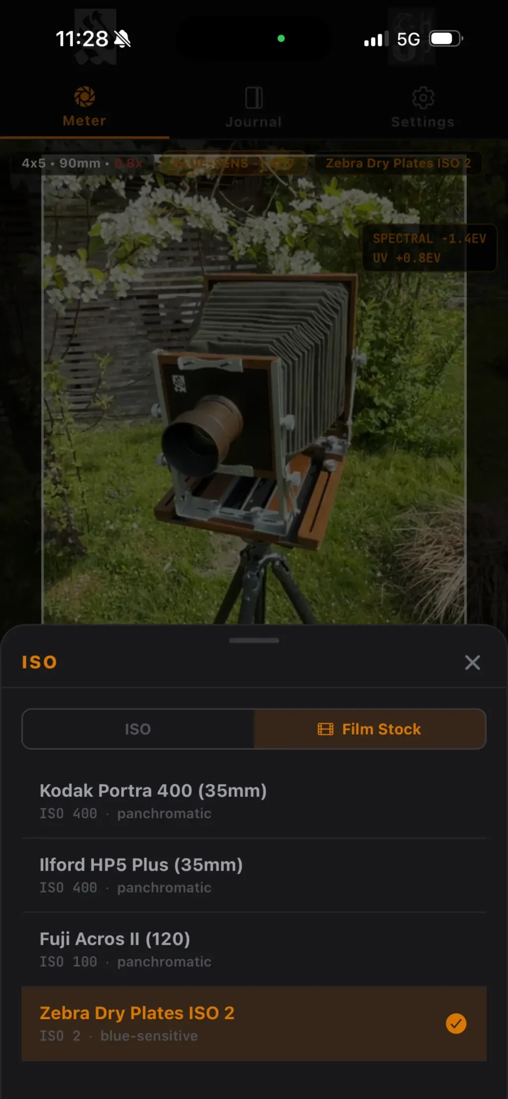 ProFilm Meter App Store screenshot 3