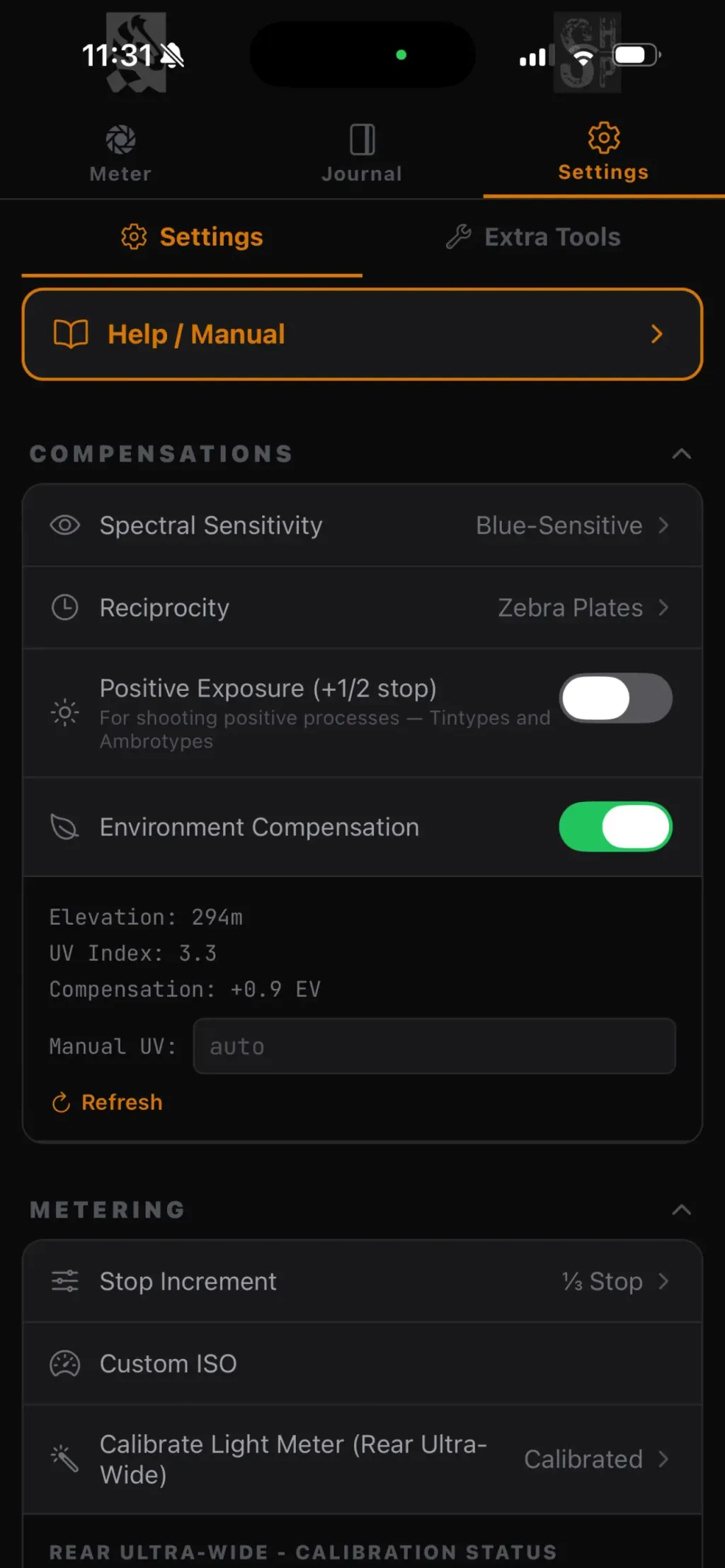 ProFilm Meter App Store screenshot 7