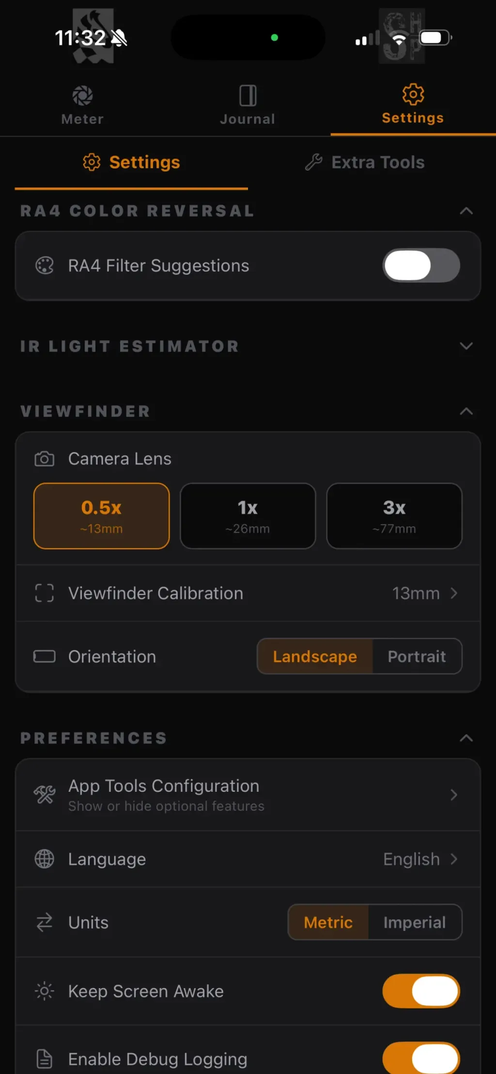 ProFilm Meter App Store screenshot 8