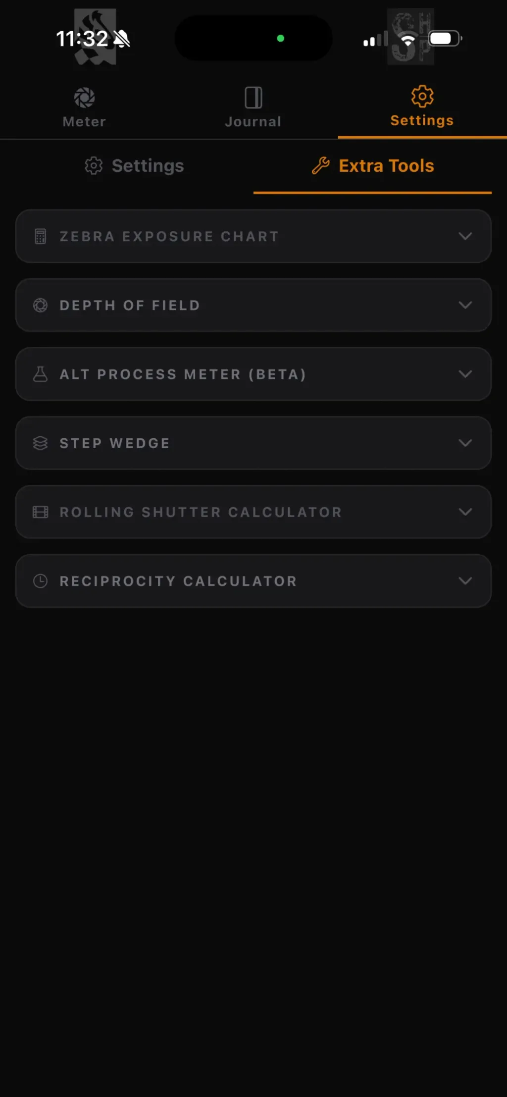 ProFilm Meter App Store screenshot 9