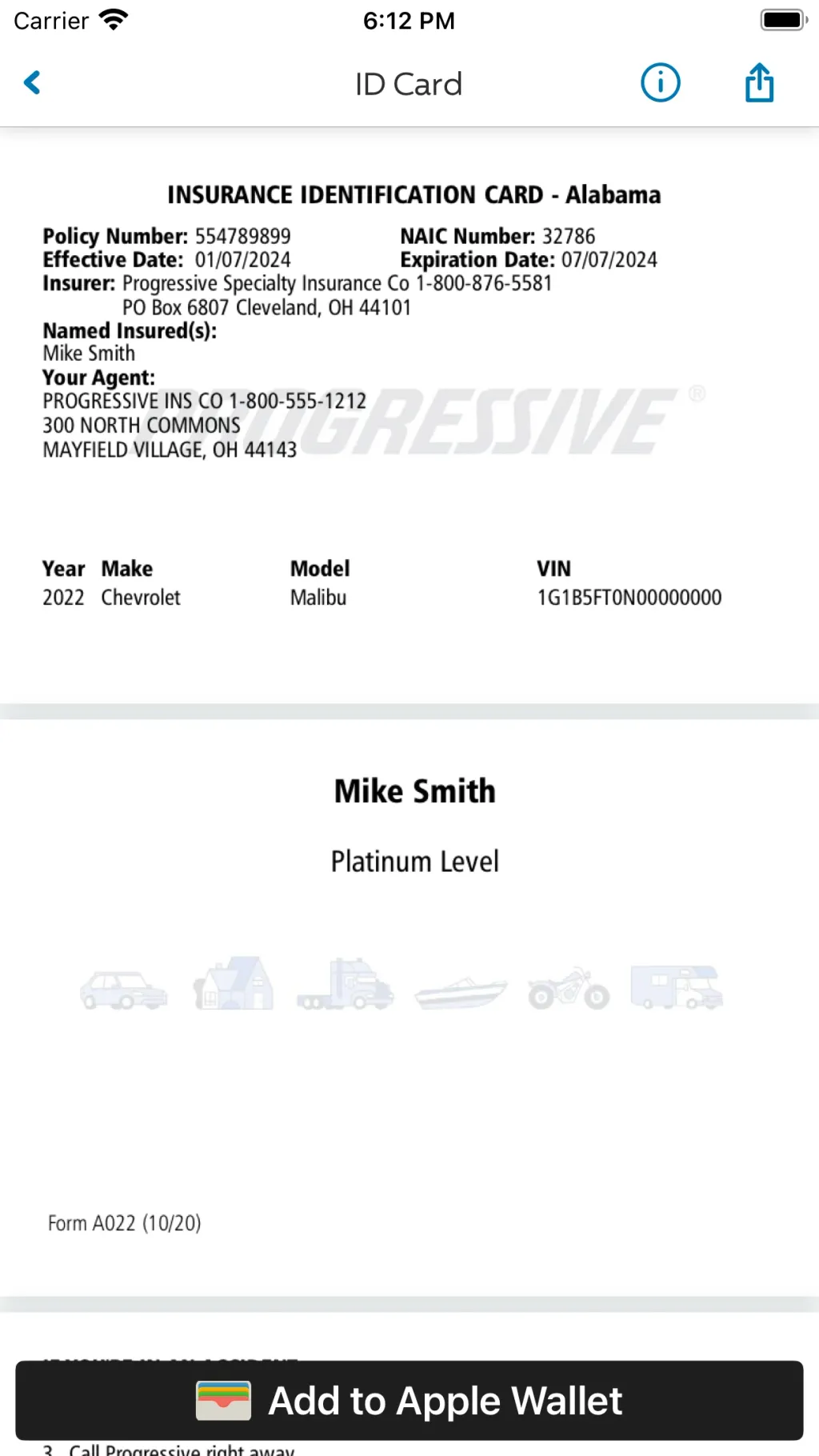 Progressive App Store screenshot 3
