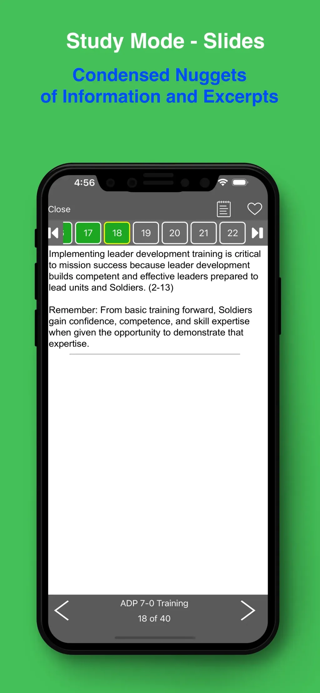 PROmote - Army Study Guide App Store screenshot 4