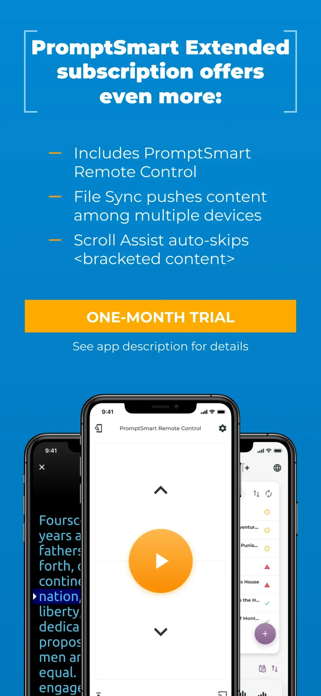 PromptSmart Pro - Teleprompter App Store screenshot 9