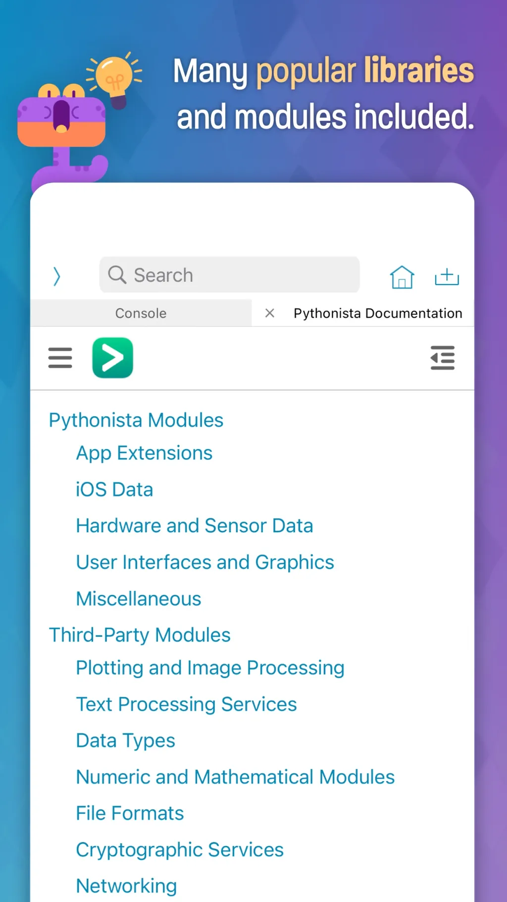 Pythonista 3 App Store screenshot 3