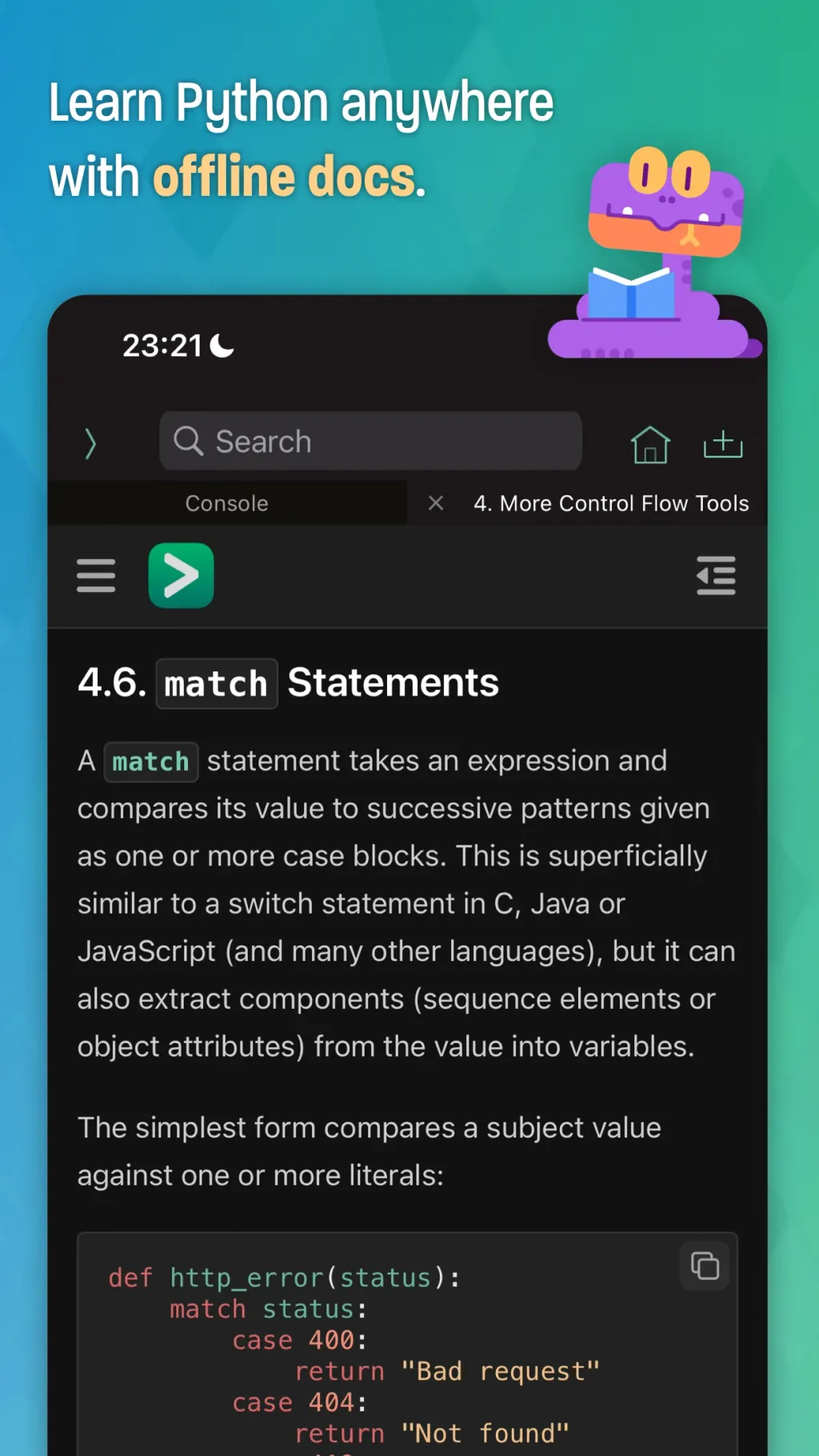 Pythonista 3 App Store screenshot 5