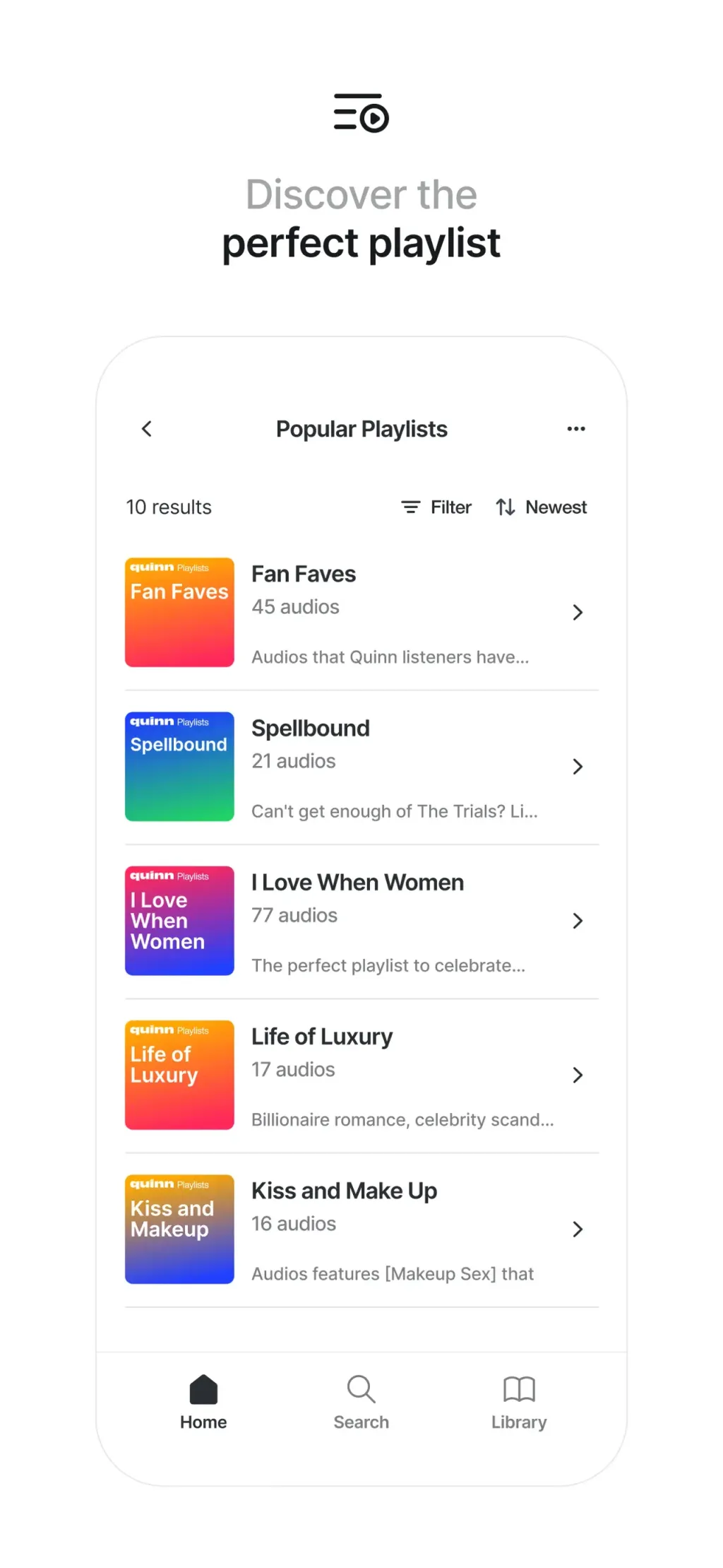 Quinn - Audio Stories screenshot 3