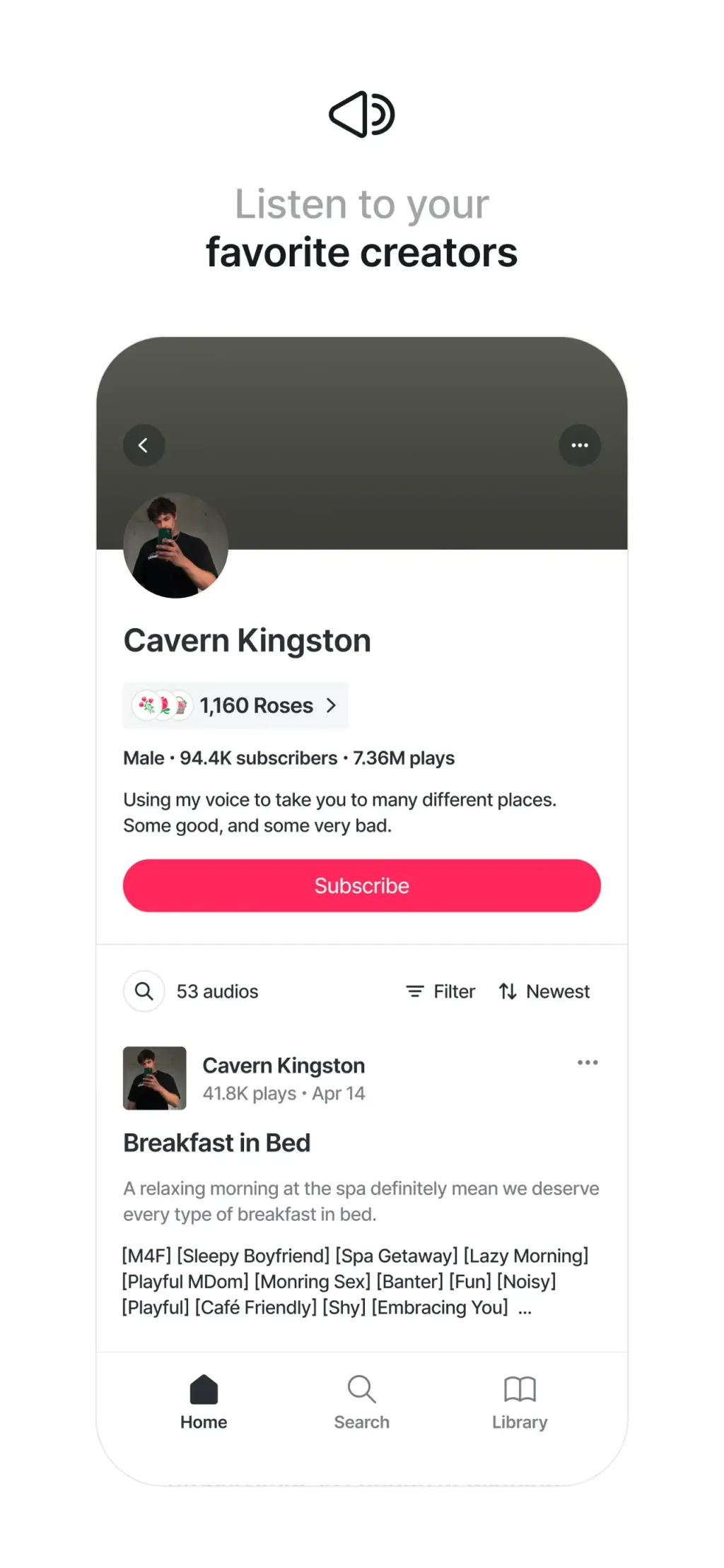 Quinn - Audio Stories screenshot 4