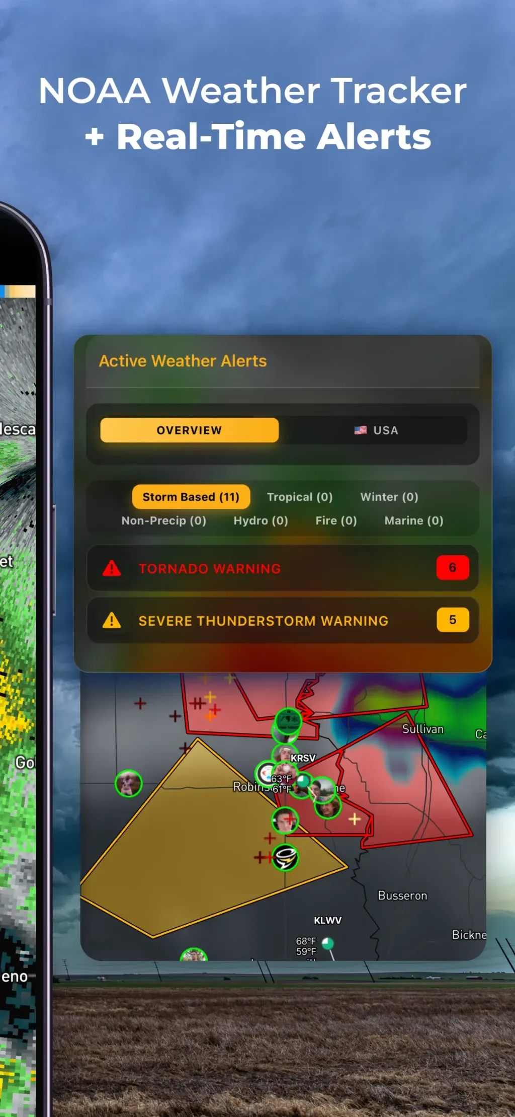 RadarOmega: Doppler Radar App screenshot 2