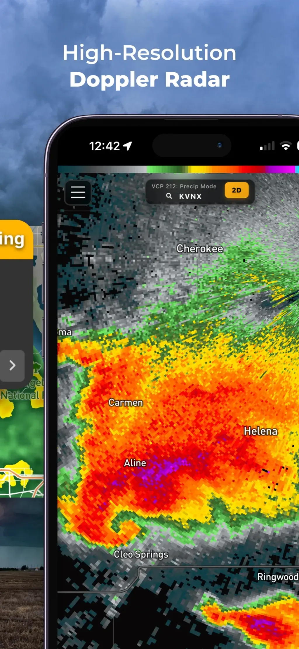 RadarOmega: Doppler Radar App screenshot 1