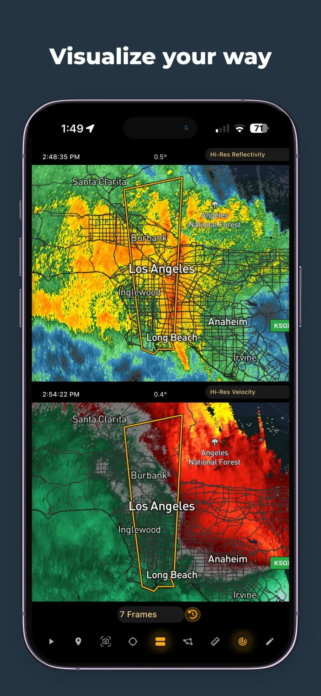 RadarOmega: Doppler Radar App App Store screenshot 6