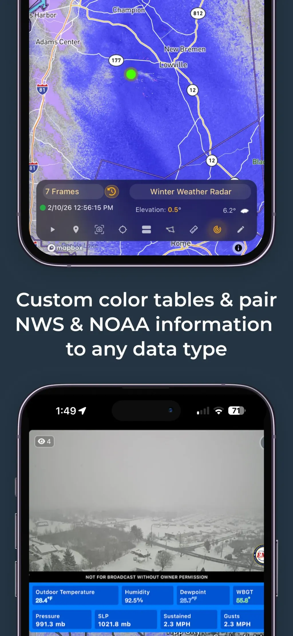 RadarOmega: Doppler Radar App App Store screenshot 7