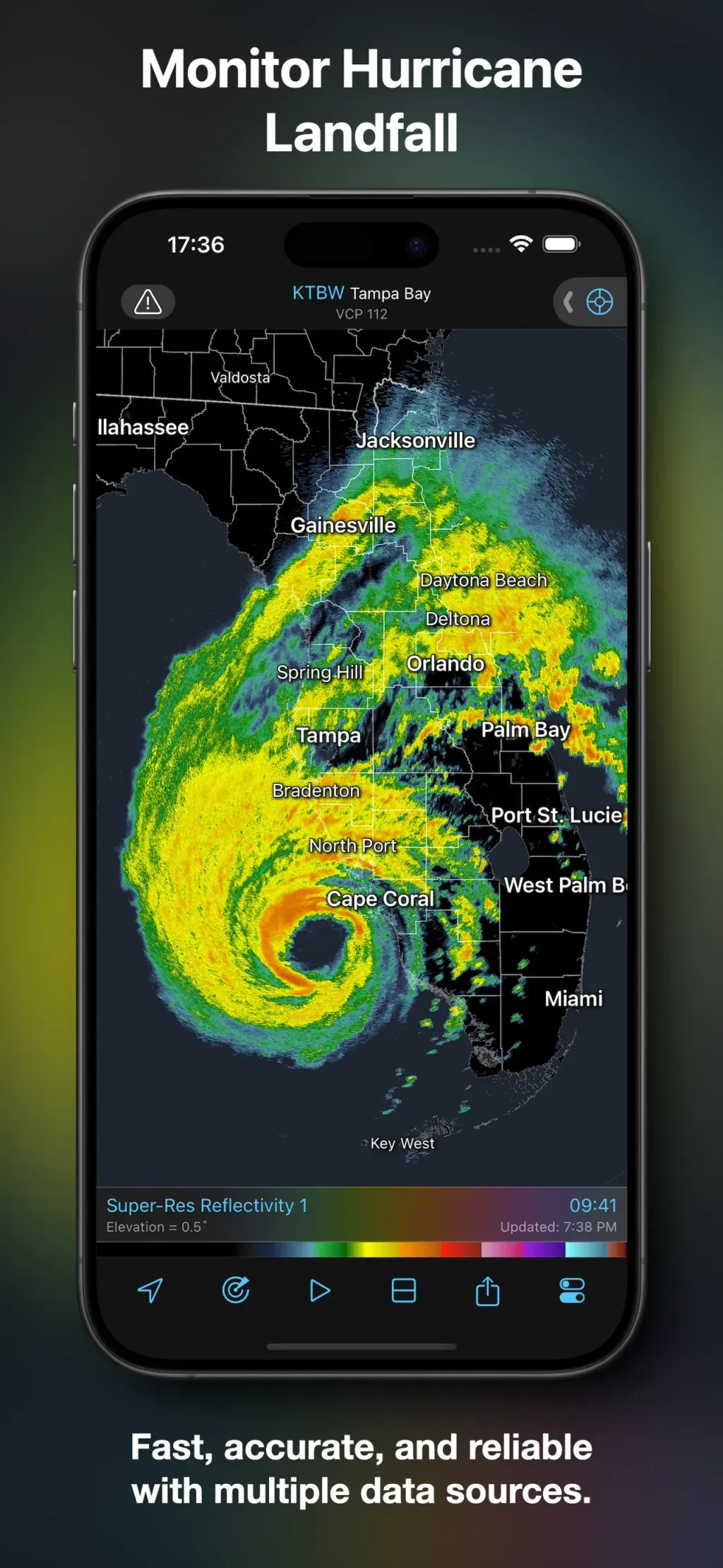 RadarScope App Store screenshot 4