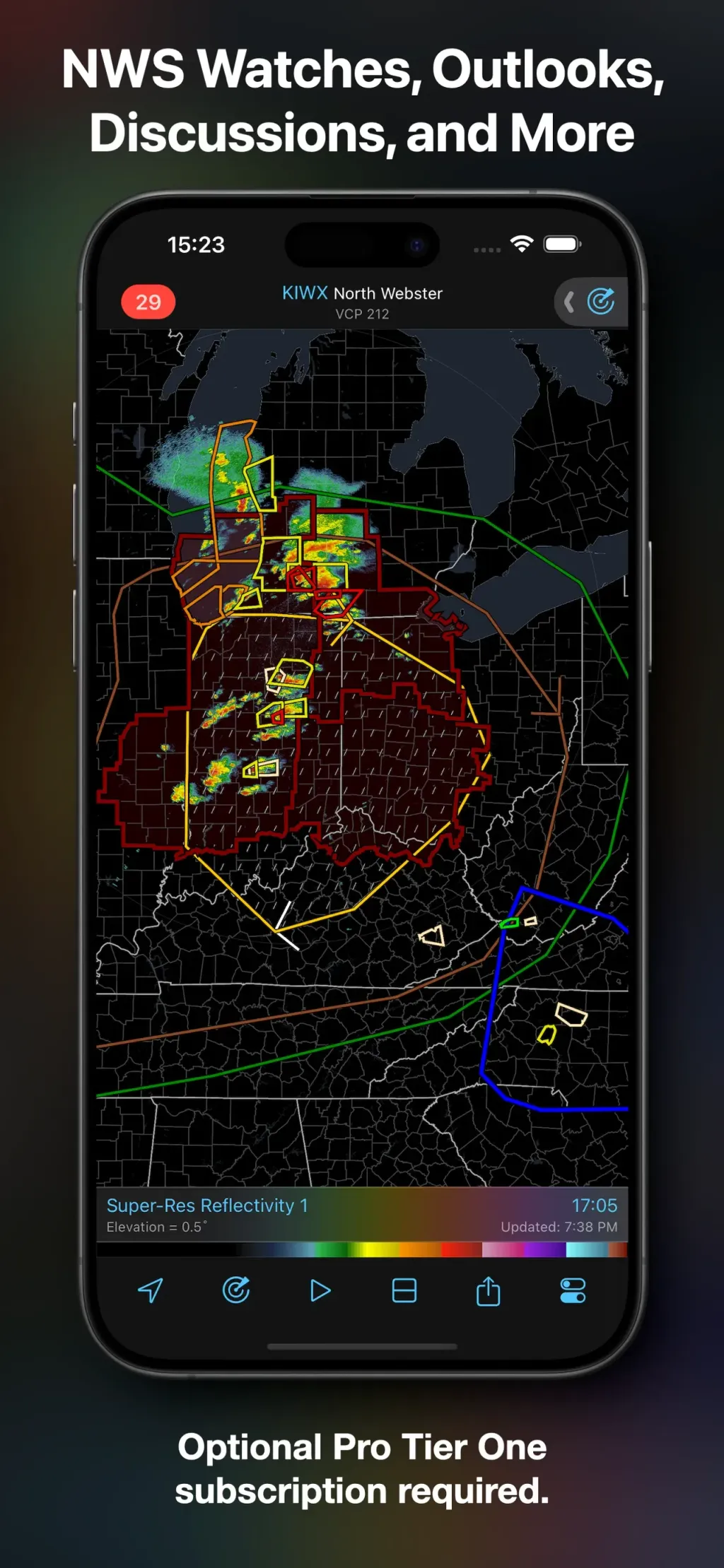 RadarScope App Store screenshot 7