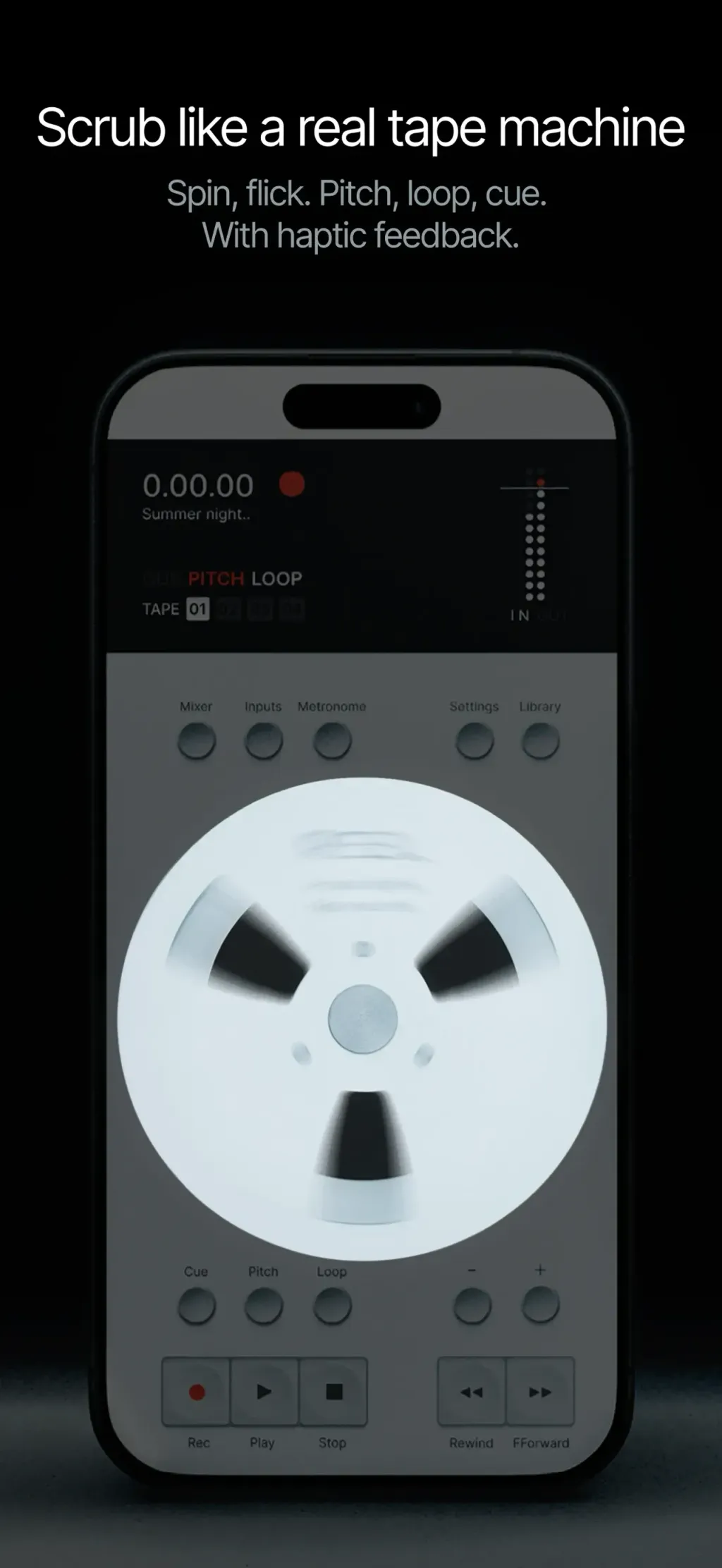 Reel: 4-Track Recorder App Store screenshot 2