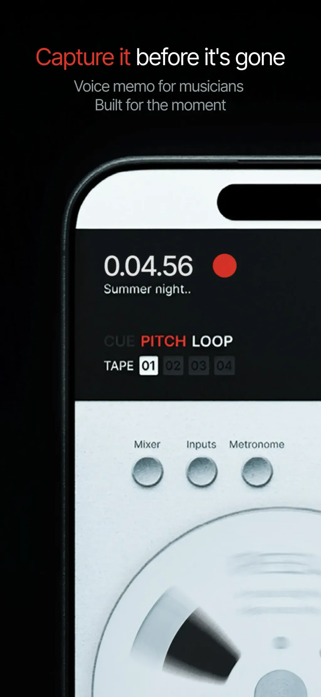 Reel: 4-Track Recorder App Store screenshot 3