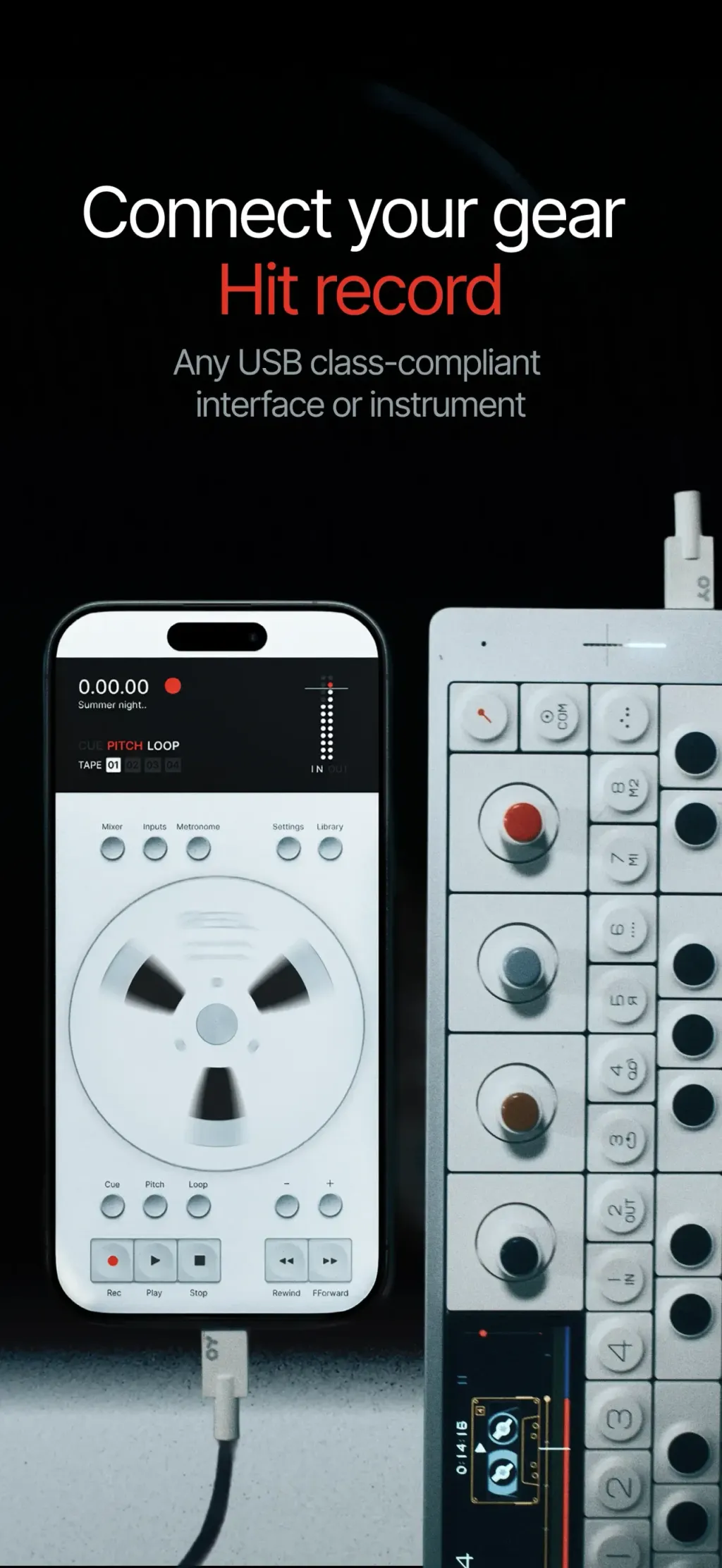 Reel: 4-Track Recorder App Store screenshot 4