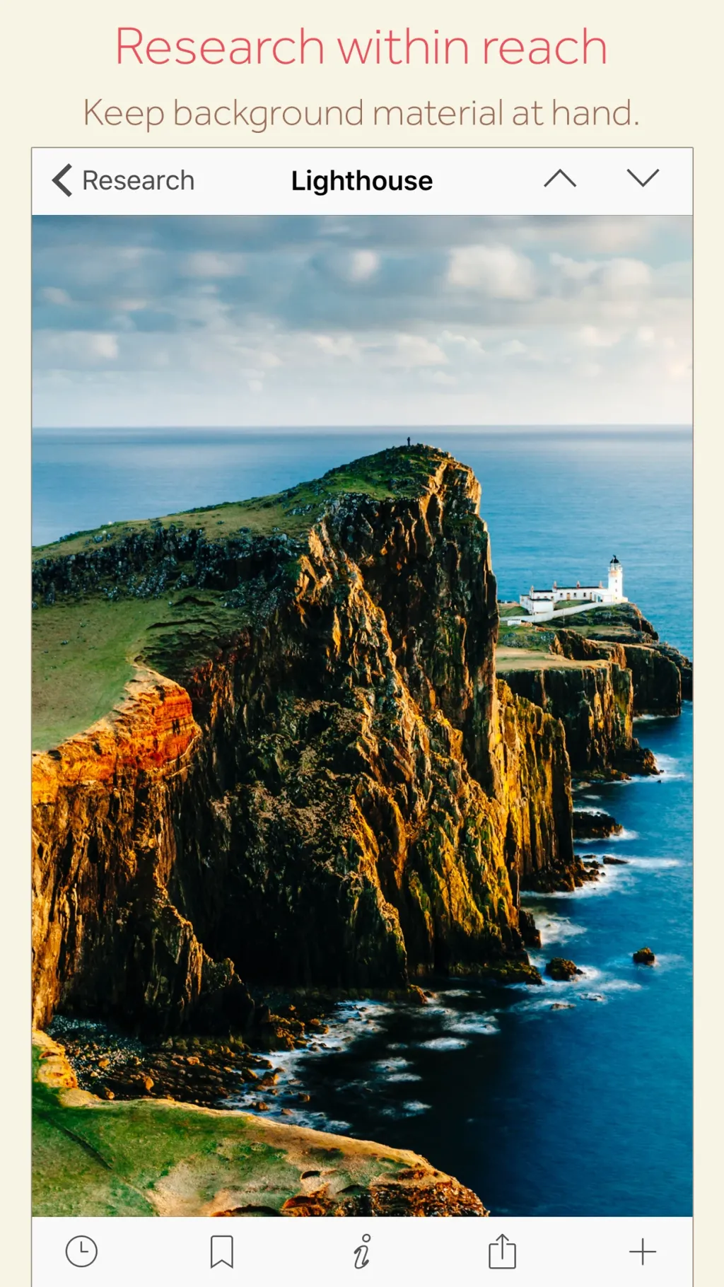 Scrivener App Store screenshot 5