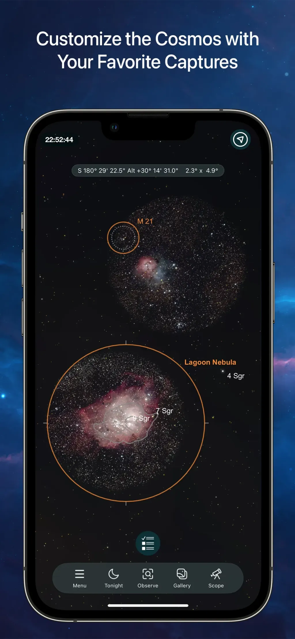 SkySafari 8 Plus App Store screenshot 1