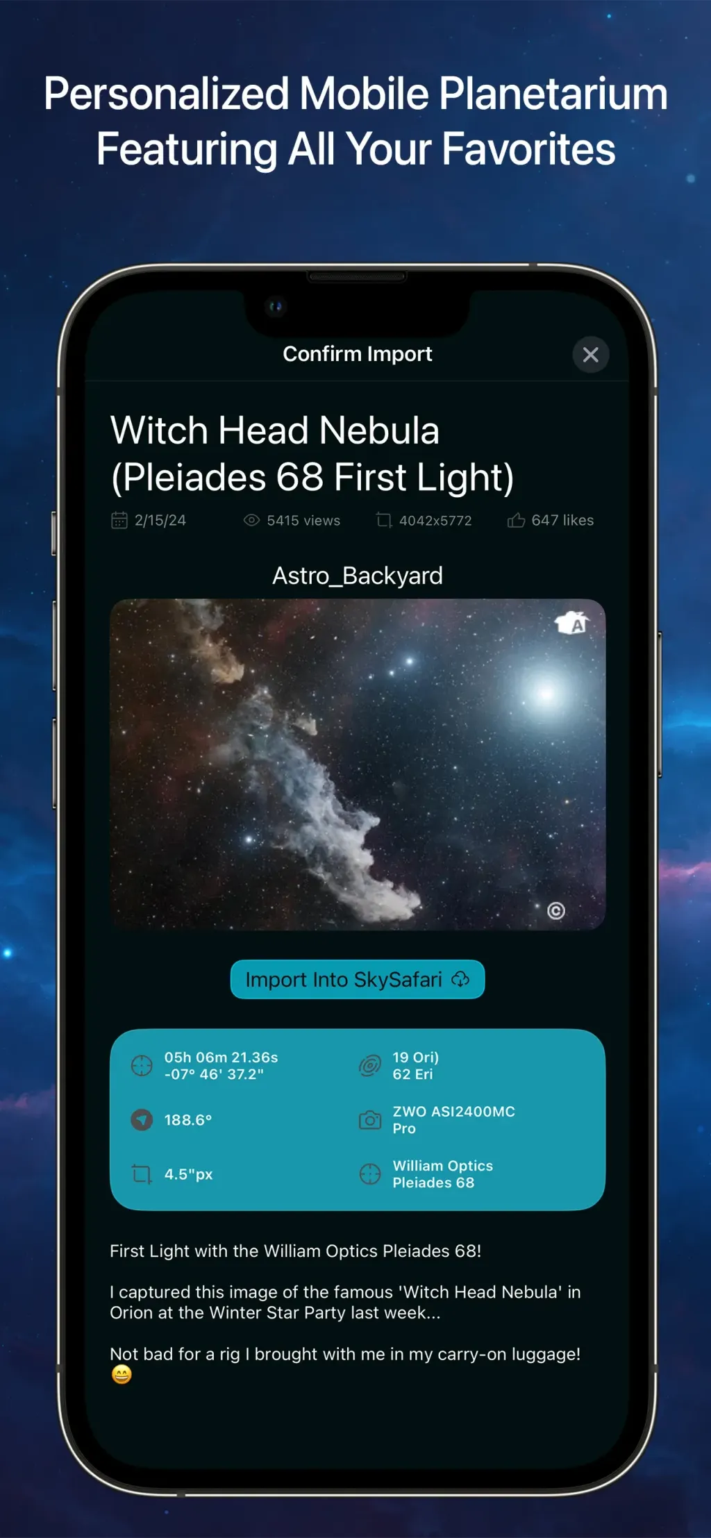 SkySafari 8 Plus App Store screenshot 6