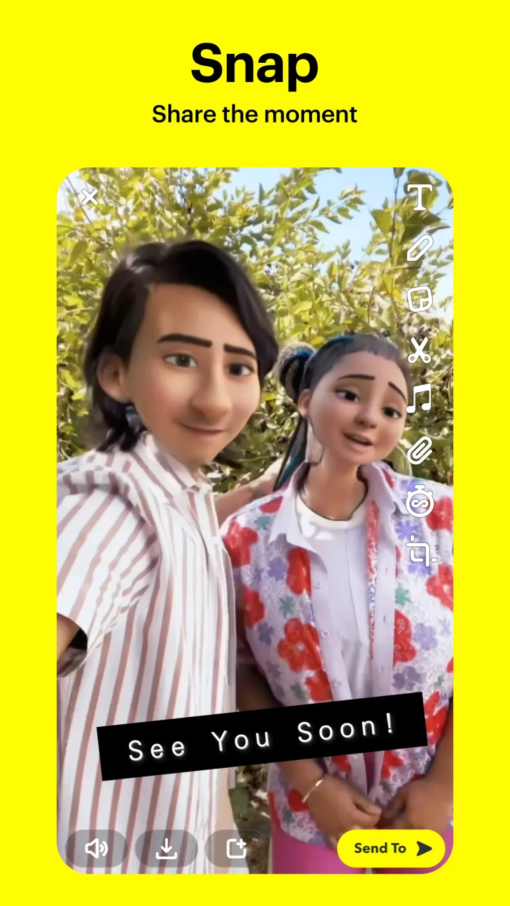 Snapchat App Store screenshot 1