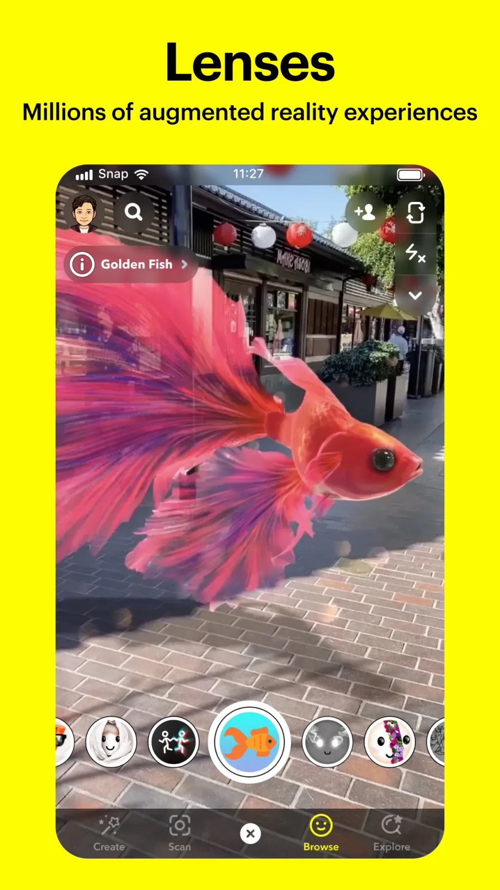 Snapchat App Store screenshot 3