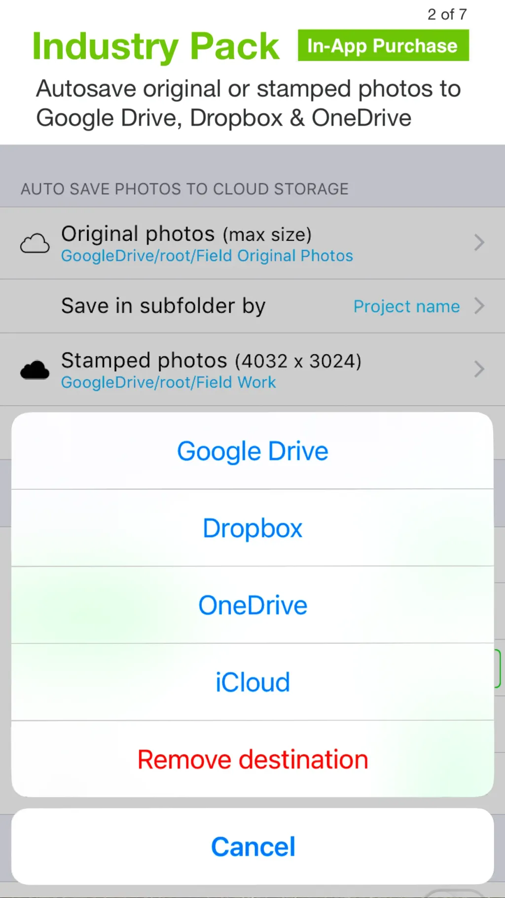 Solocator - GPS Field Camera App Store screenshot 5
