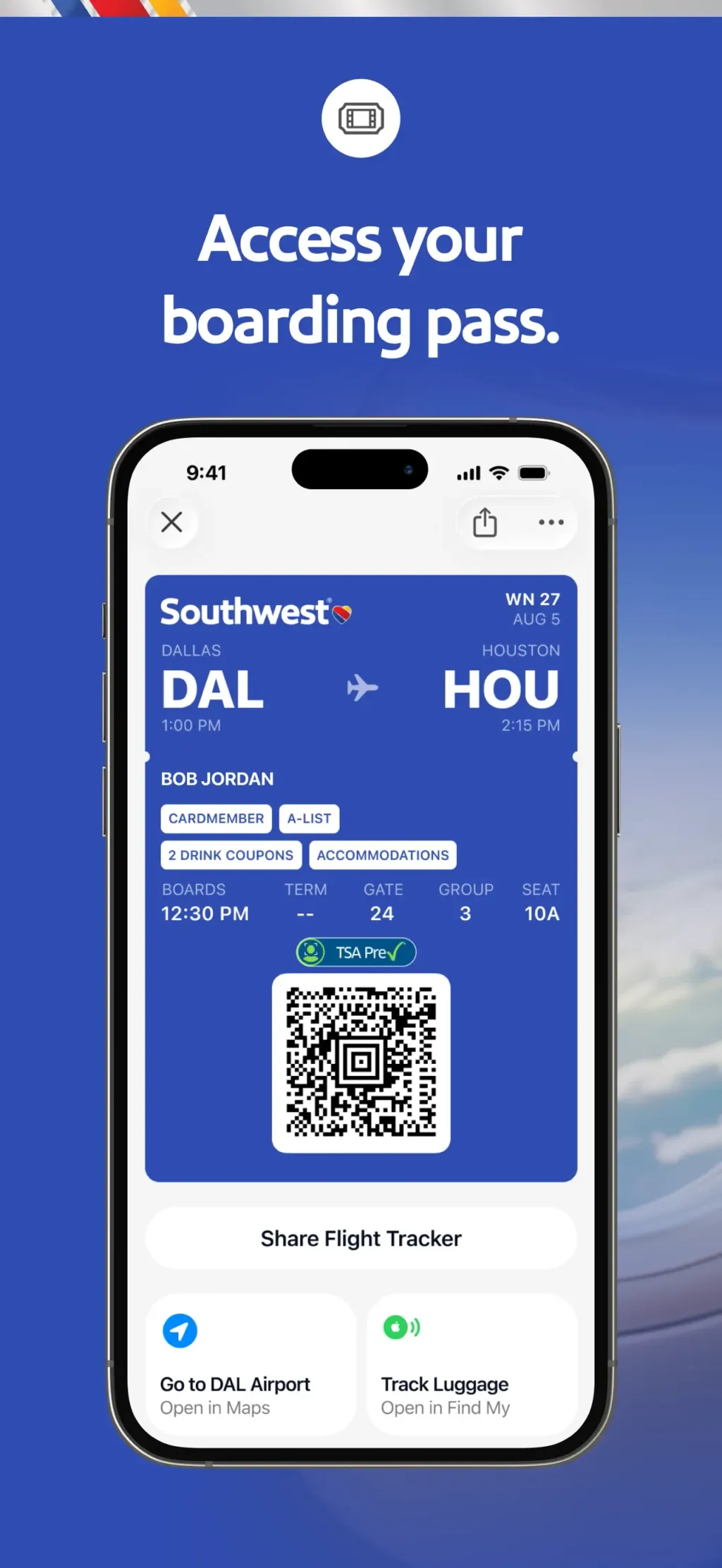 Southwest Airlines: Travel App screenshot 2