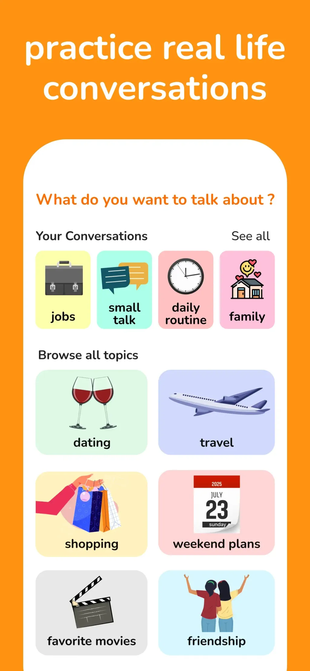 Speak & Learn English: Learna App Store screenshot 5