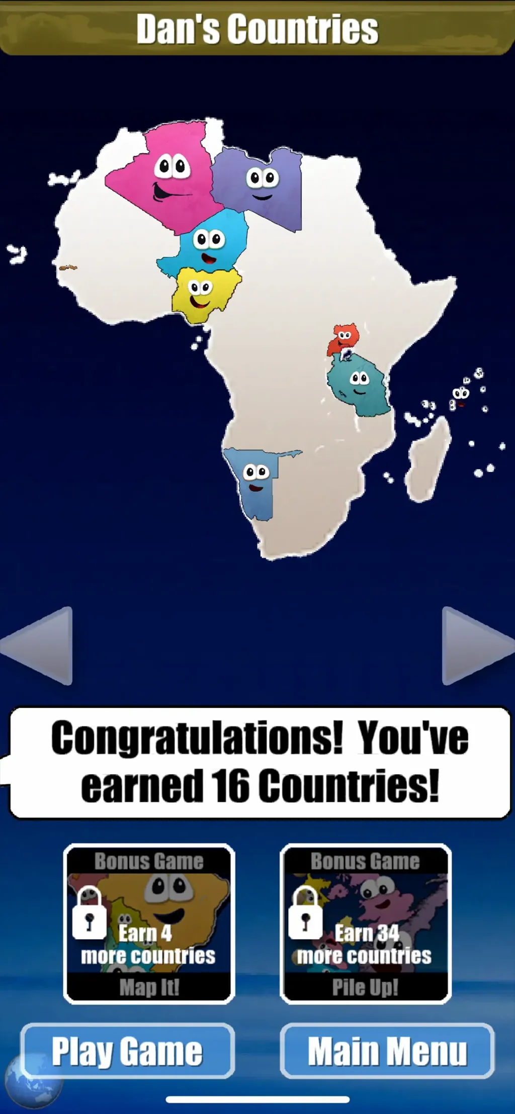 Stack the Countries® App Store screenshot 2