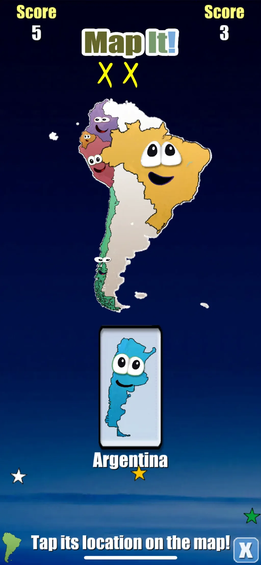 Stack the Countries® App Store screenshot 3
