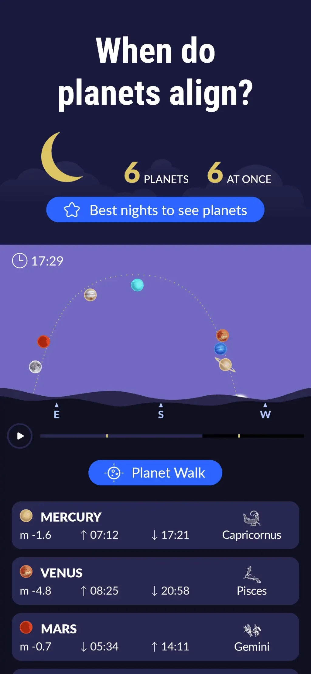 Star Walk 2 Pro: Sky Map Live screenshot 1