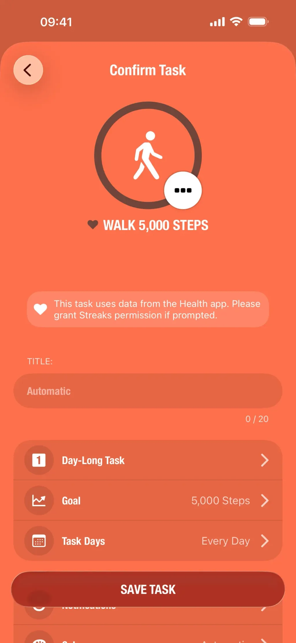 Streaks App Store screenshot 5