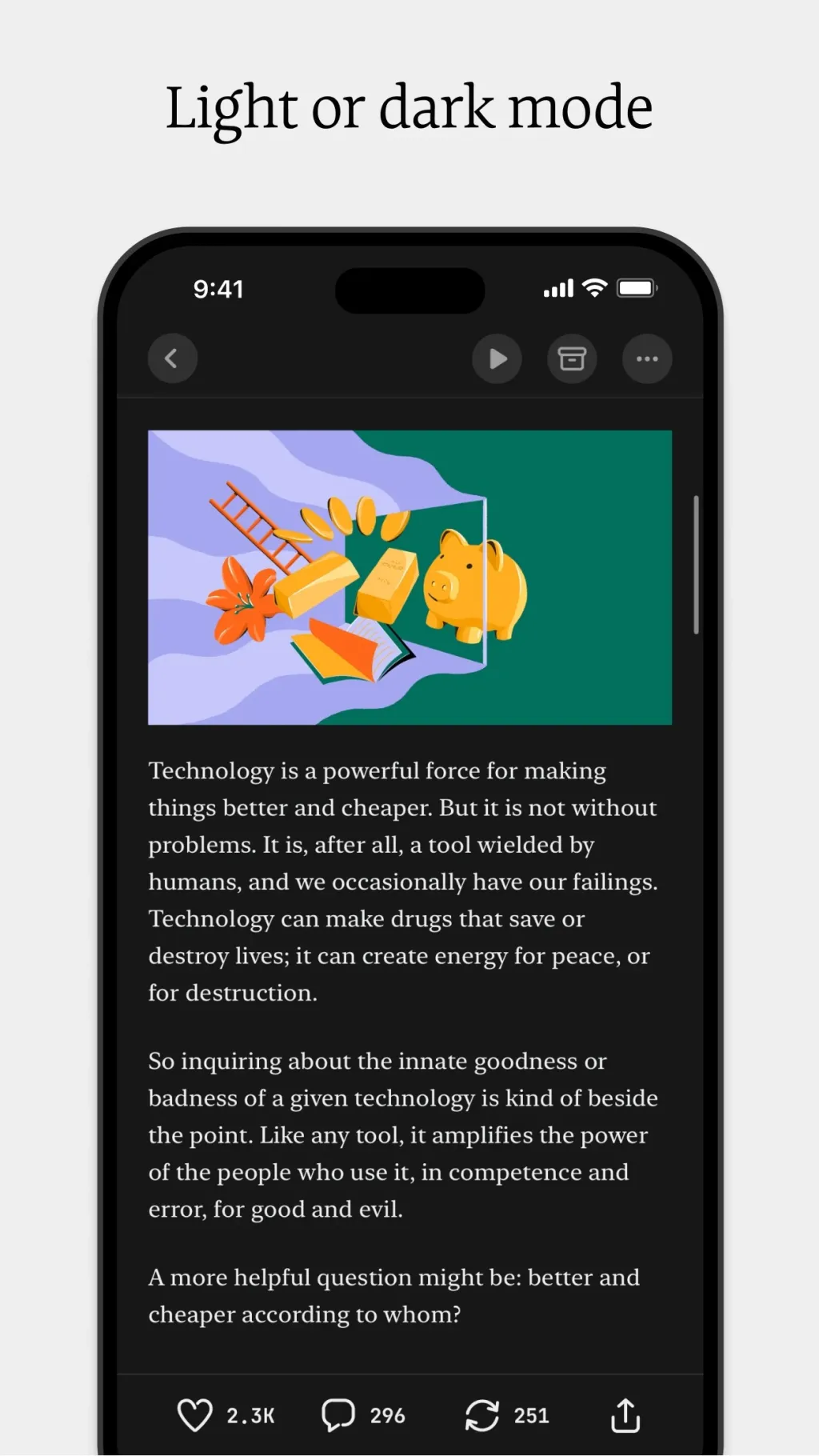 Substack App Store screenshot 6